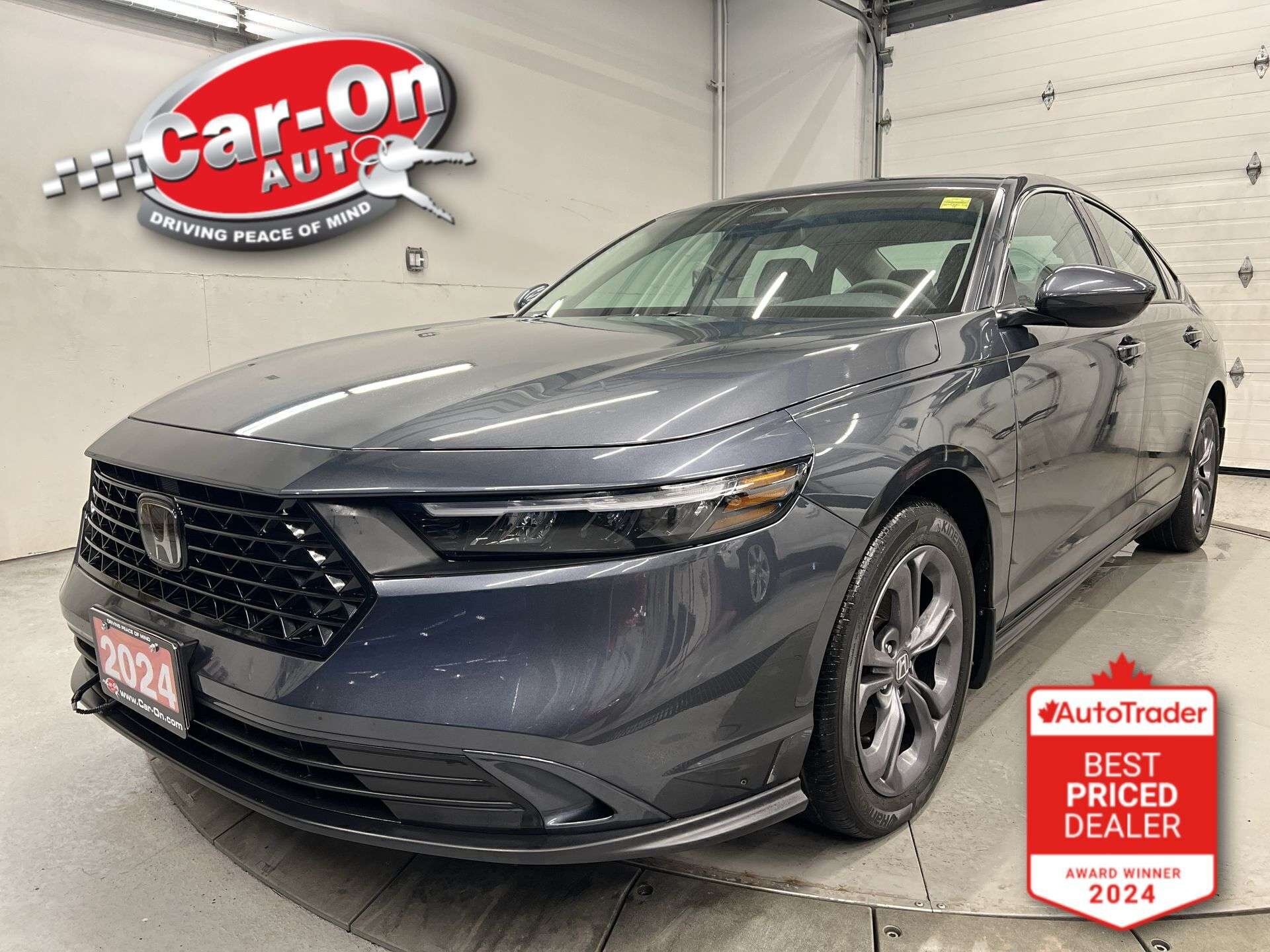 Gray 2024 Honda Accord Sedan Front-Wheel Drive Automatic