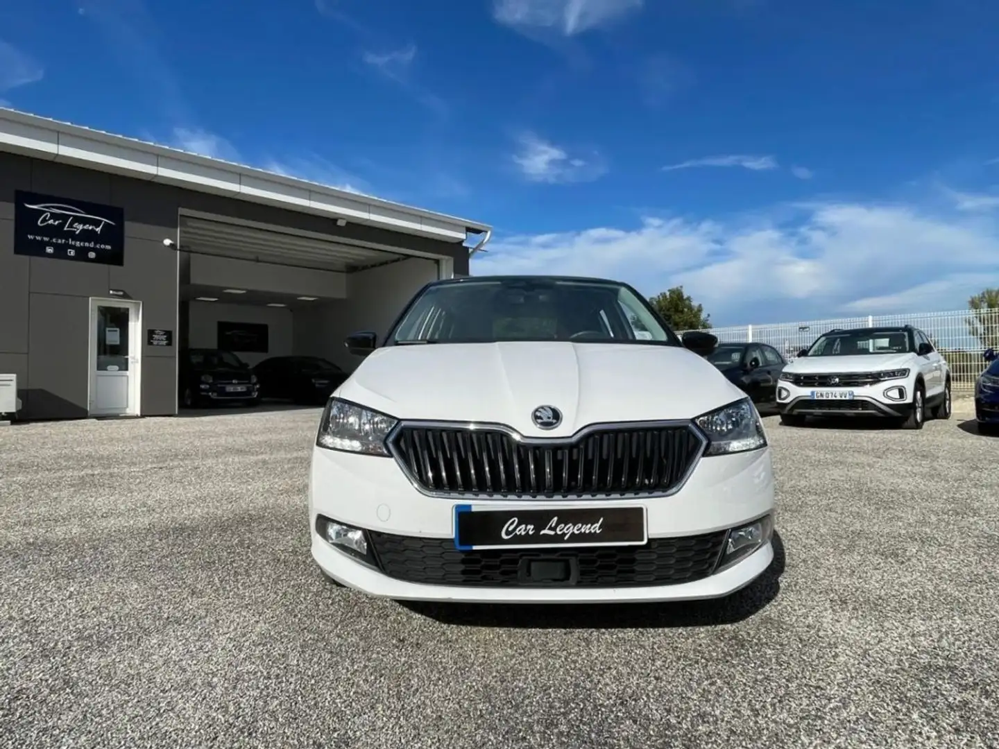 Skoda Fabia 1.0 TSI 95 ch DSG7 Clever Blanc - 2