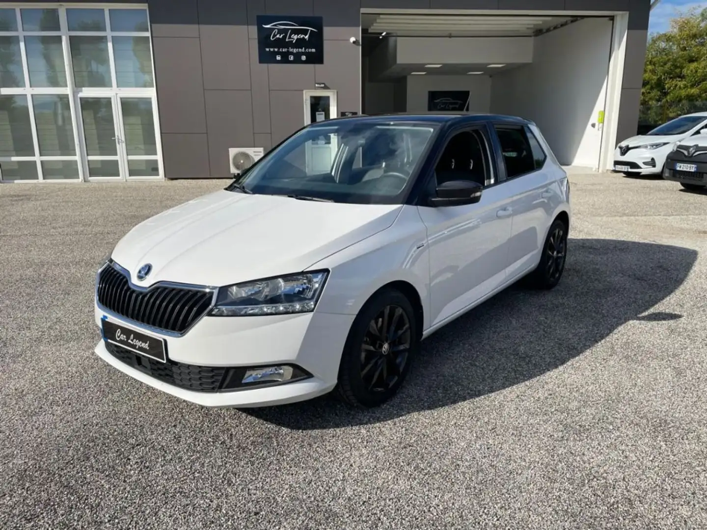 Skoda Fabia 1.0 TSI 95 ch DSG7 Clever Blanc - 1