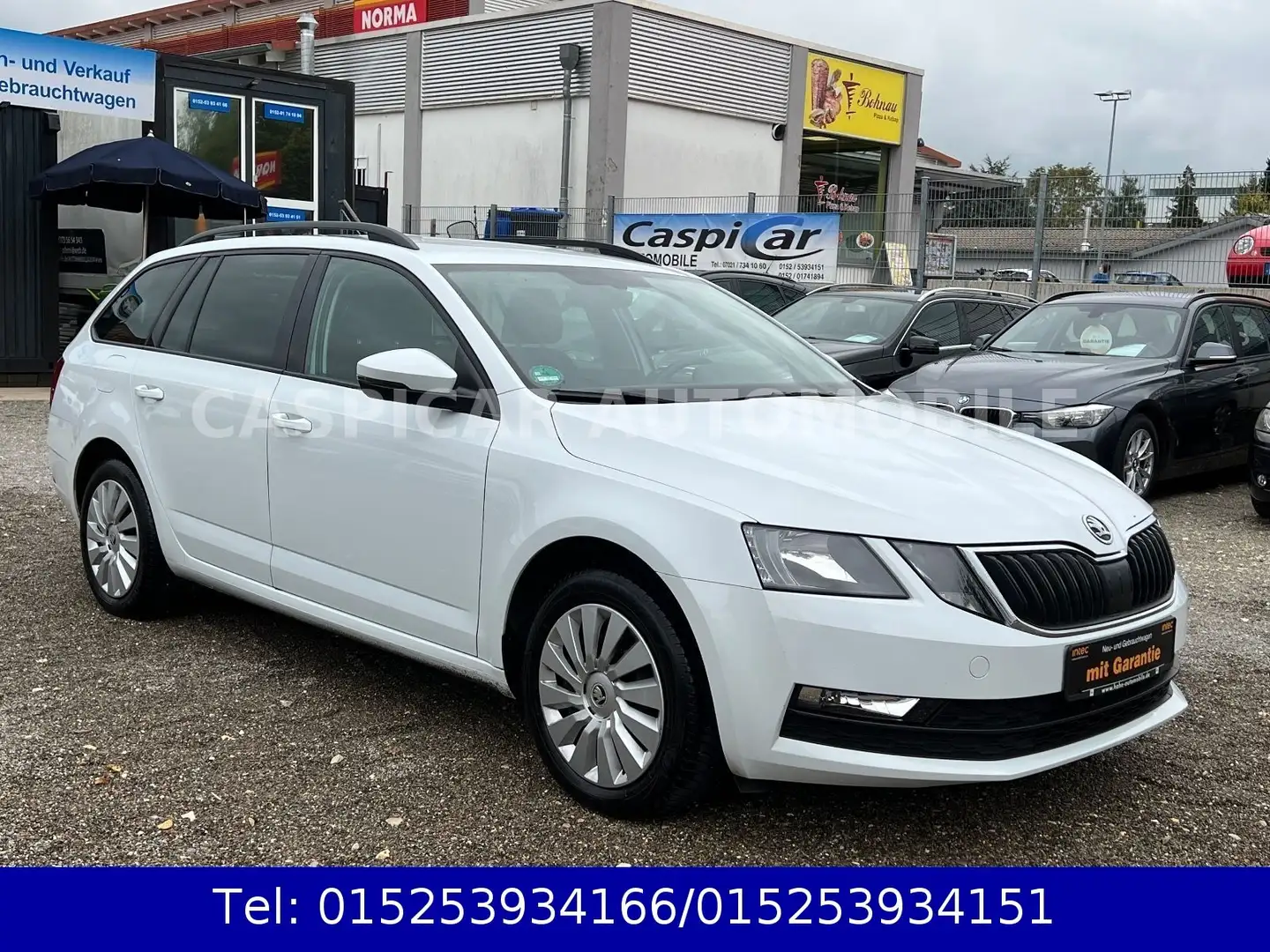 Skoda Octavia Ambition,KLIMAAUTOM.,NAVI,SHZ,PDC,1.HAND Weiß - 1