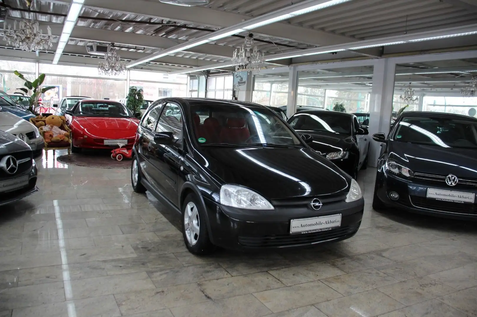 Opel Corsa 1.2 16V *Klimaautomatik* Schwarz - 2