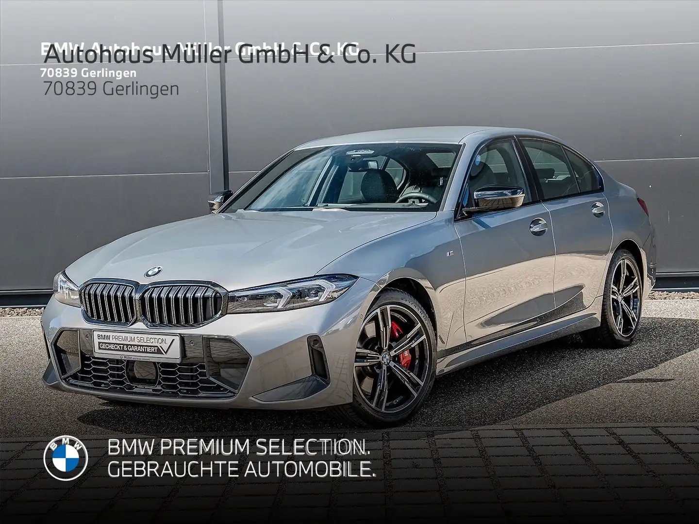BMW 330 i xDrive Lim M Sportpaket AHK ACC Kamera 1VB Grau - 1