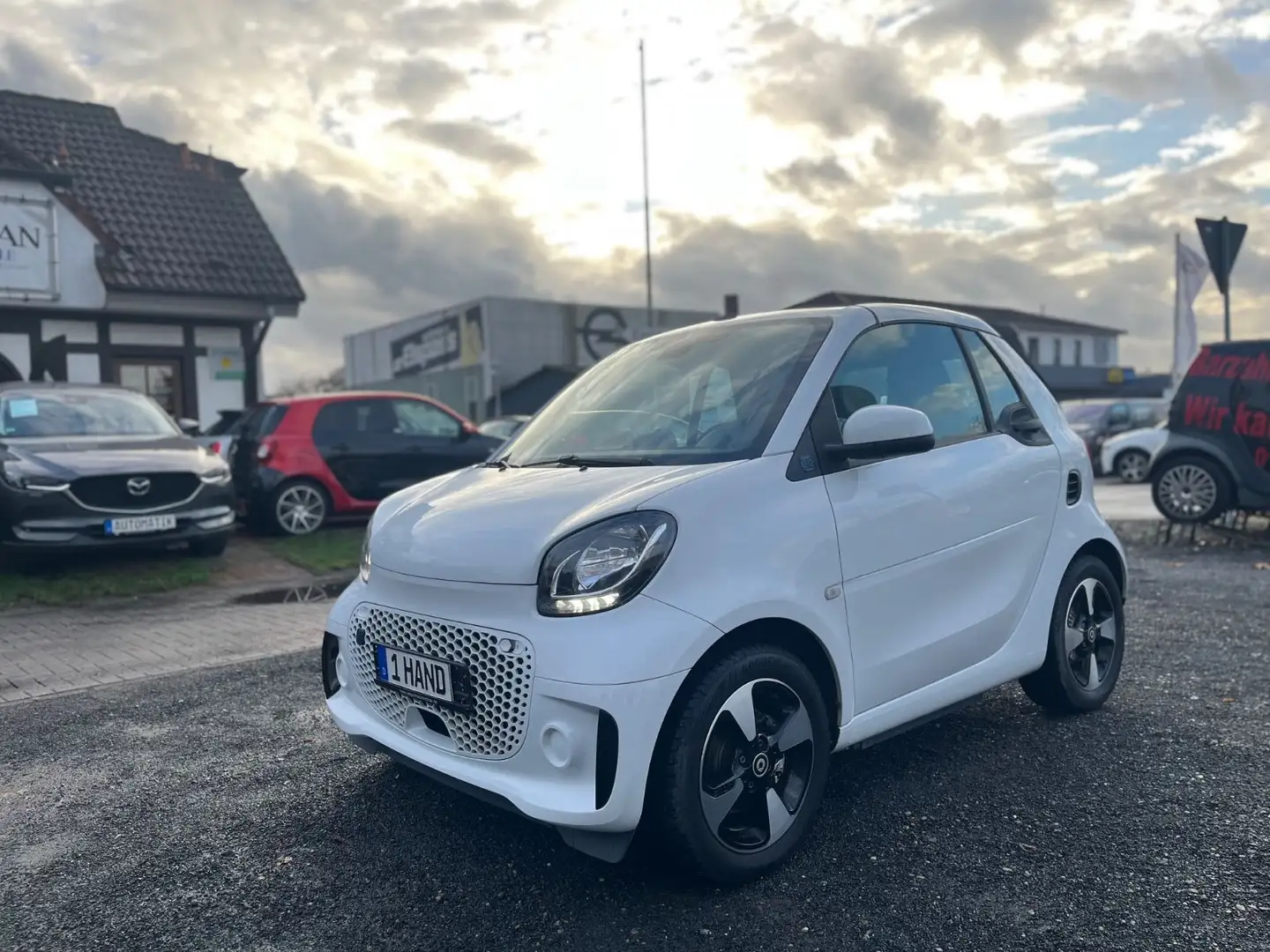 smart forTwo fortwo cabrio electric drive EQ°MwSt 19% Blanc - 2