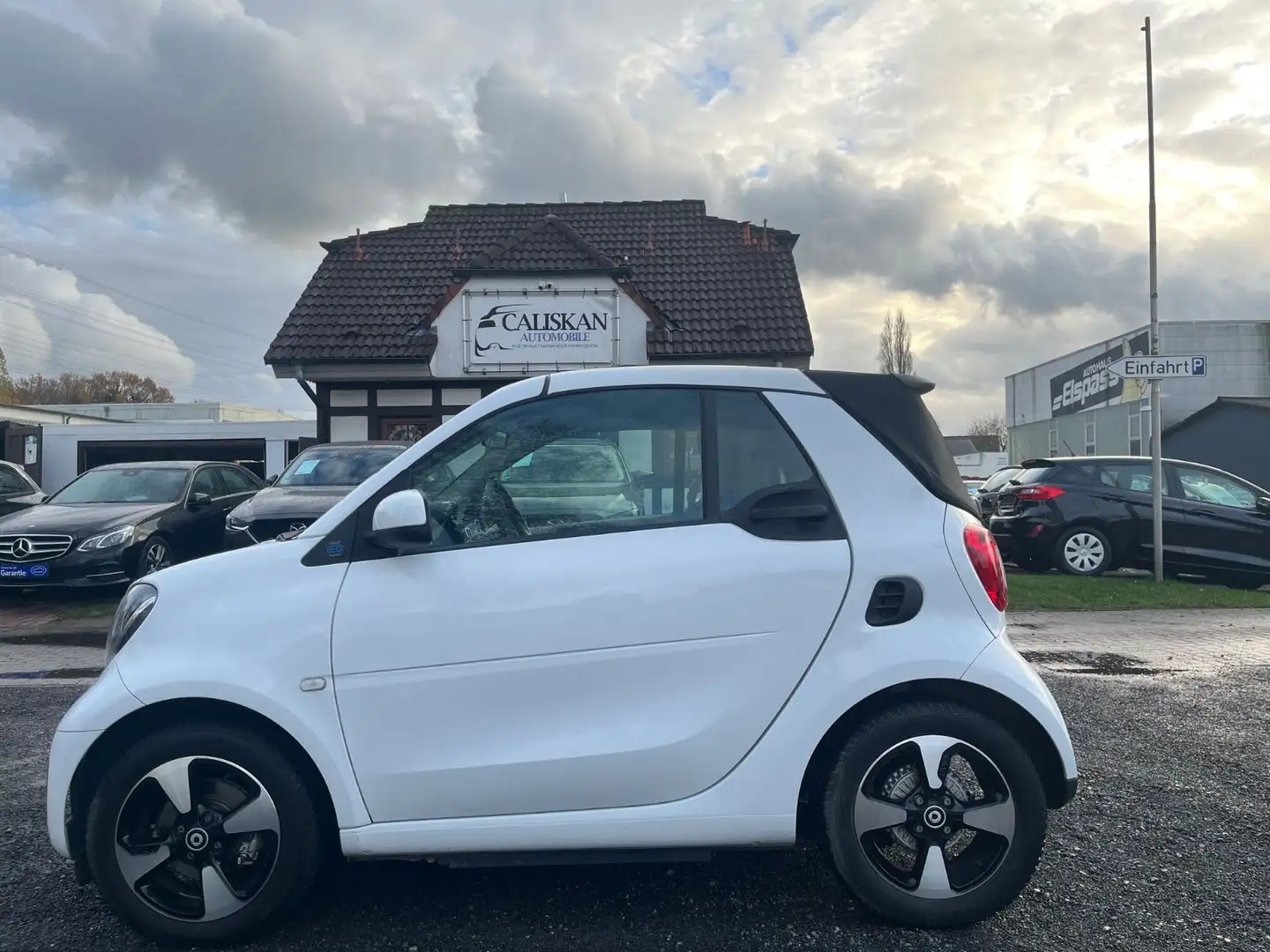 smart forTwo fortwo cabrio electric drive EQ°MwSt 19% Blanc - 1