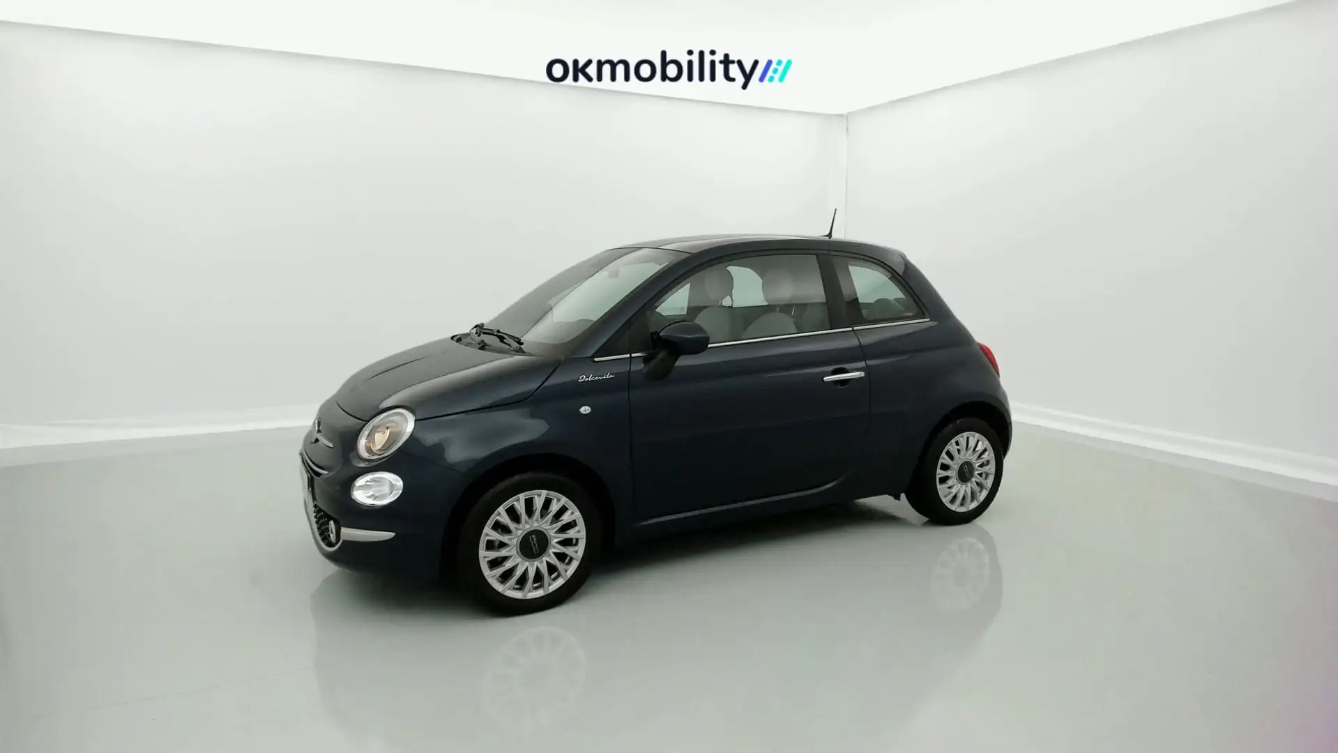 Fiat 500 1.0 HYBRID 70 MHEV dolcevita Kék - 2
