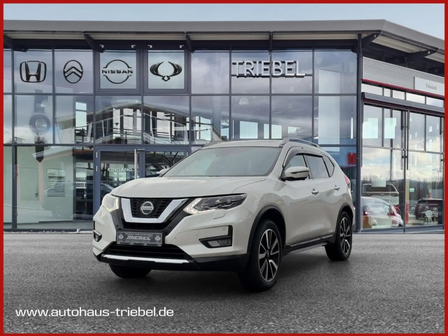 Nissan X-Trail Tekna 1.3 DIG-T DCT °LED°RFK°BOSE°ACC° Blanc - 1