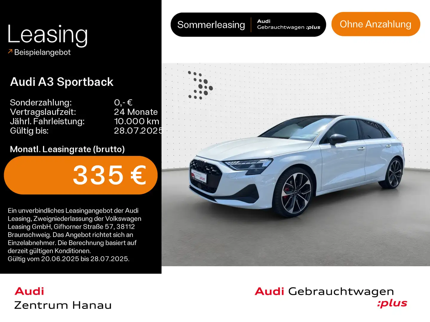 Audi A3 35 TDI S-LINE*NAVI-PLUS*KAMERA*HUD* Weiß - 1