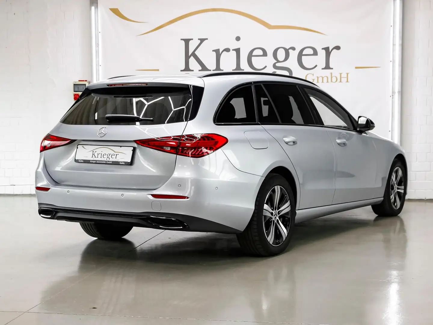 Mercedes-Benz C 220 T d Avantgarde*NAVI*AHK*NIGHT*KAMERA* Argent - 2