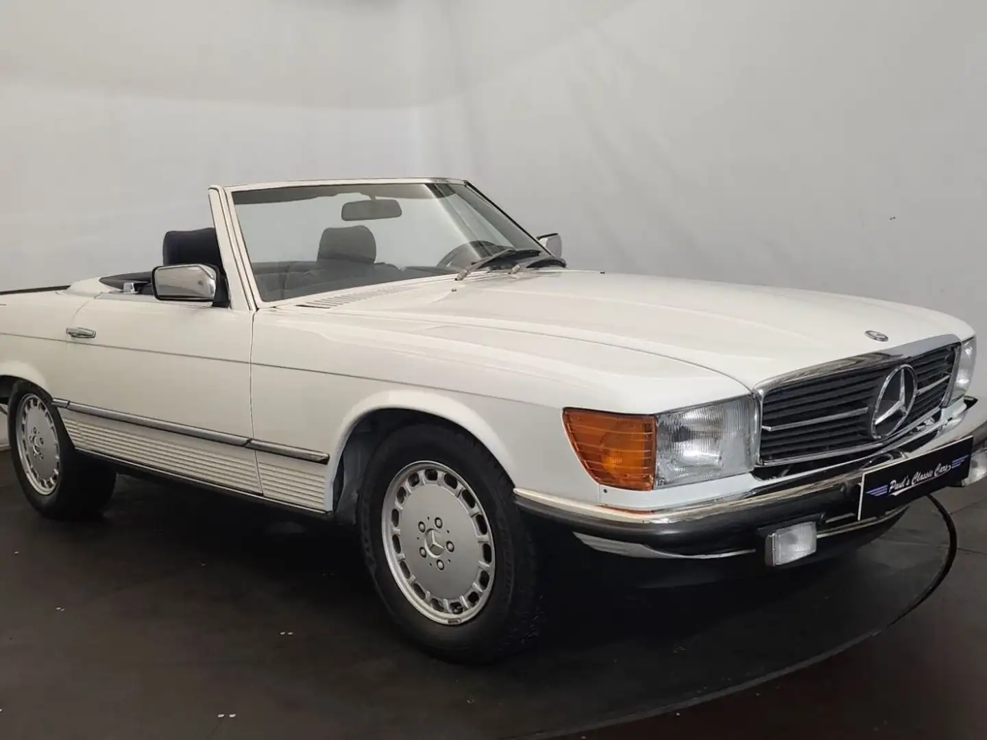 Mercedes-Benz 500 SL Blanc - 1