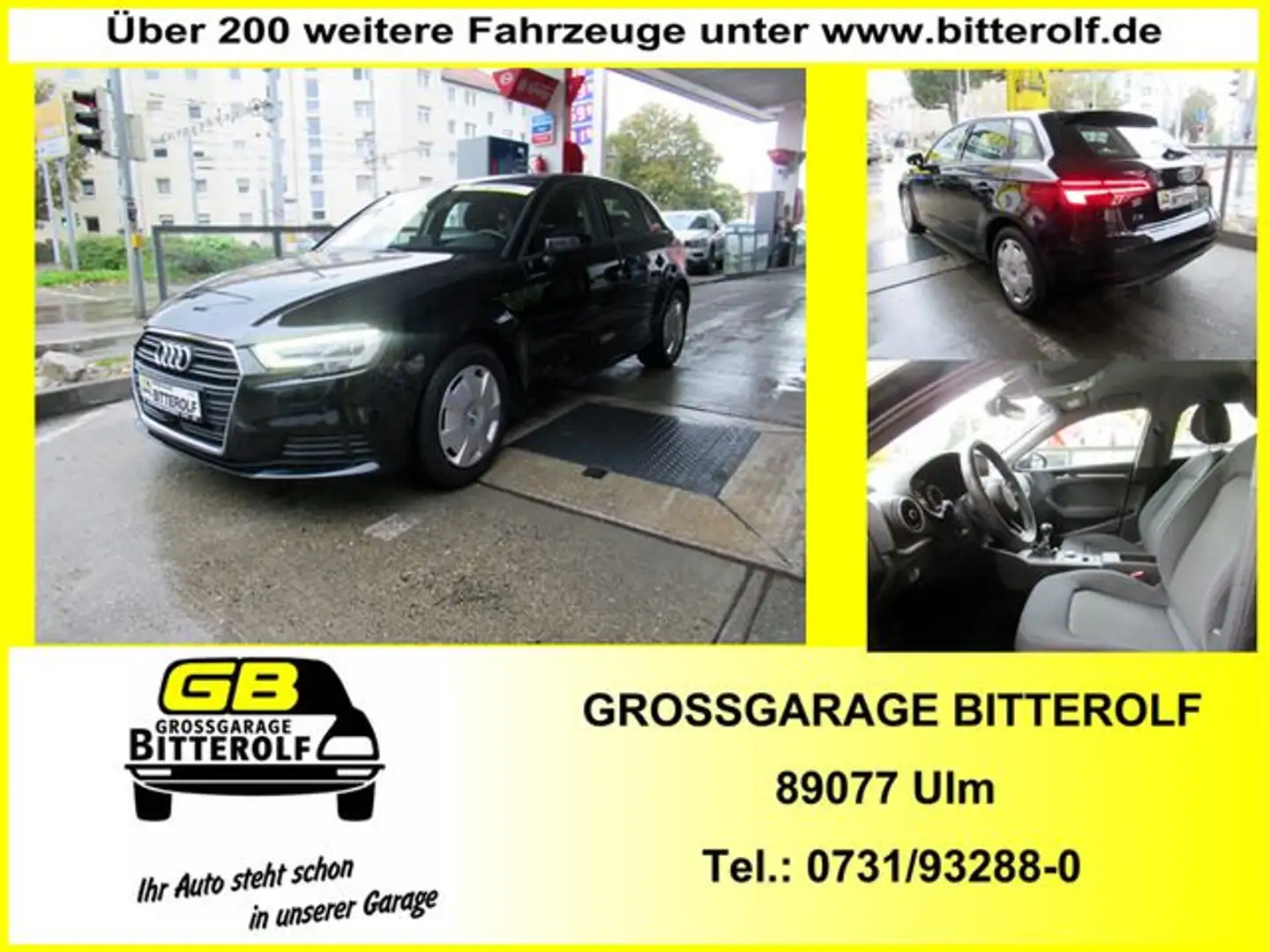 Audi A3 SB 30TDI Navi/ACC/RFK/SHZ/LED/46Tkm Nero - 1