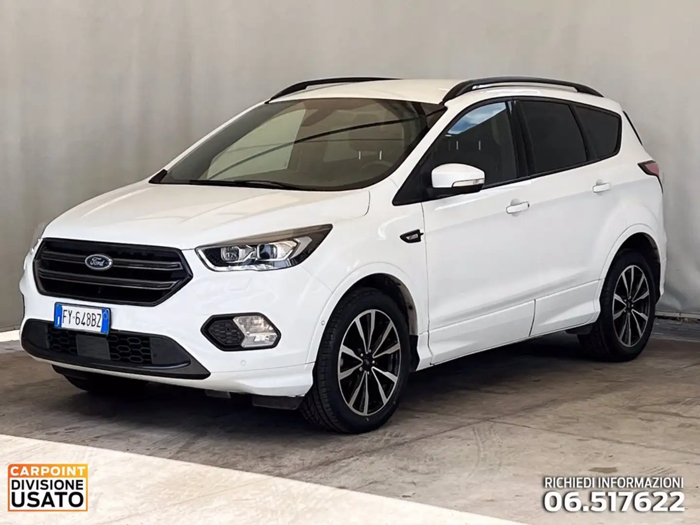Ford Kuga 1.5 tdci st-line s&s 2wd 120cv my19.25 Wit - 1