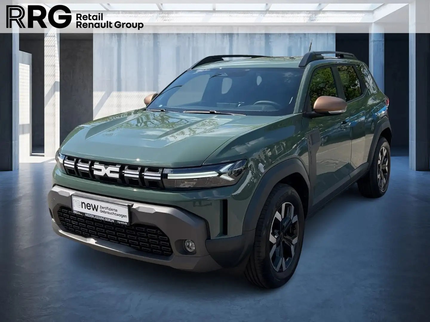 Dacia Duster 1.6 E-TECH Hybr. 140 Extreme Grijs - 1