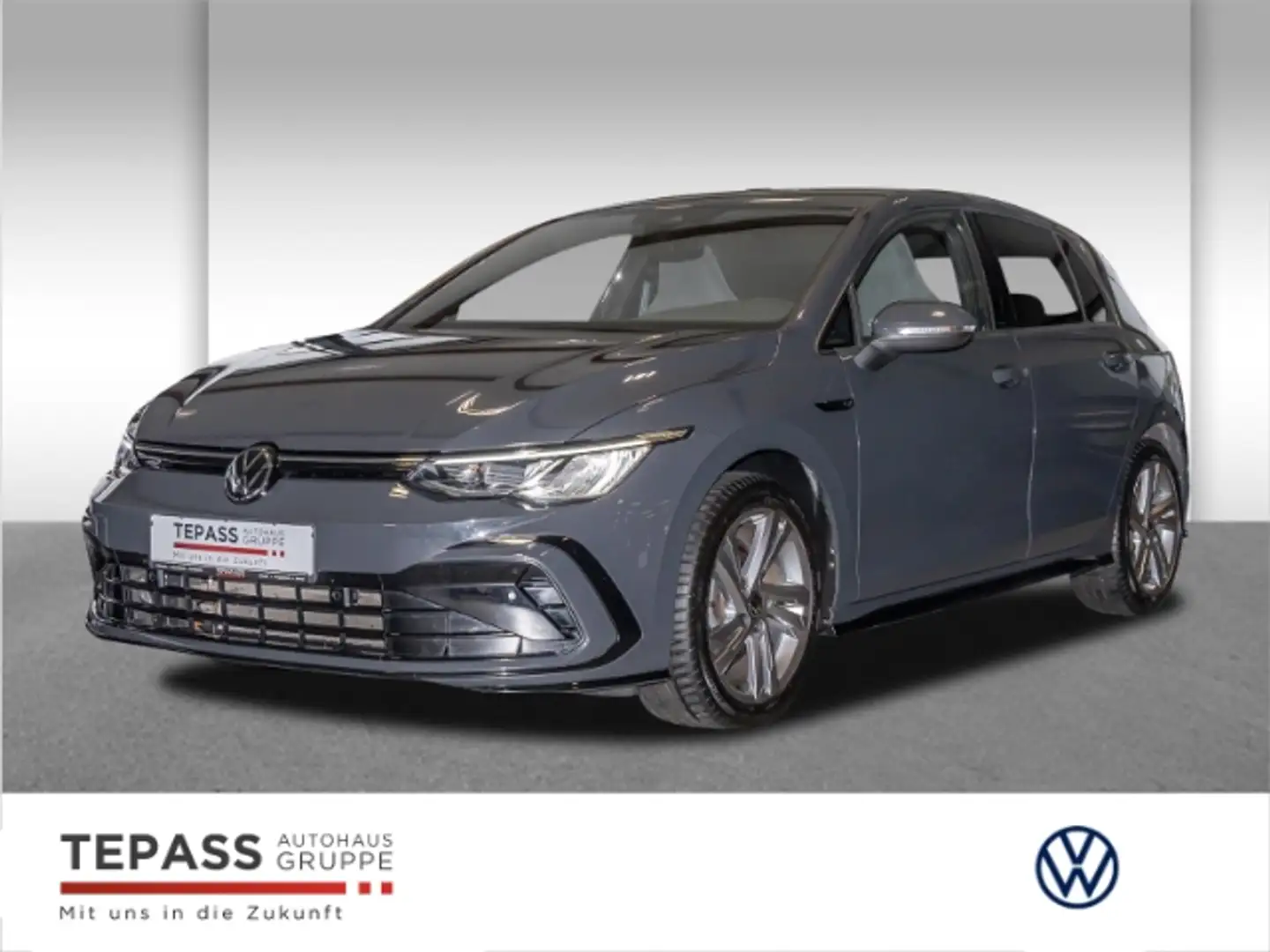Volkswagen Golf VIII Lim. 1.5 eTSI DSG R-Line KLIMA APP LED ACC SI Grau - 1
