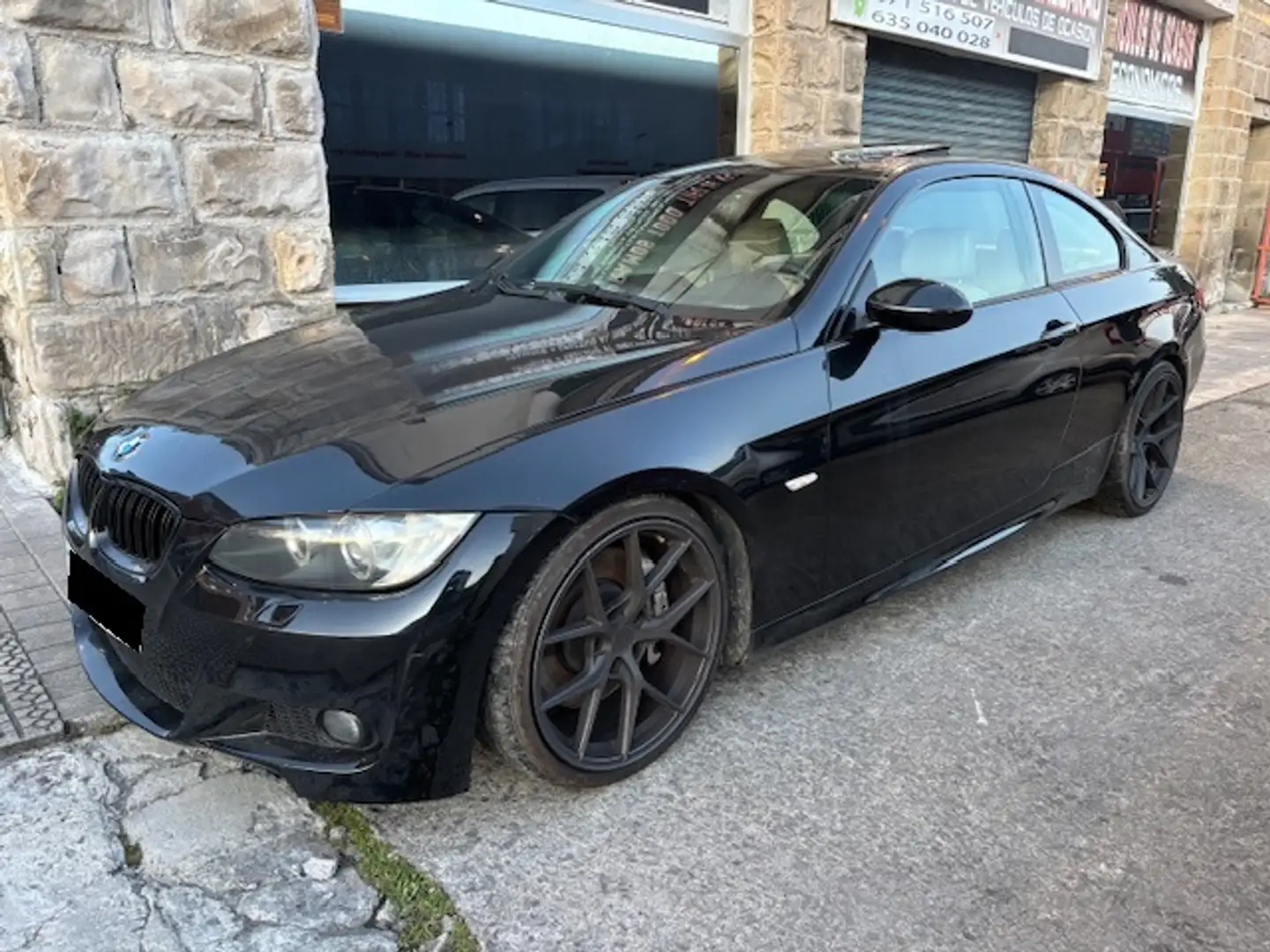 BMW 335 335dA Coupé Negro - 2