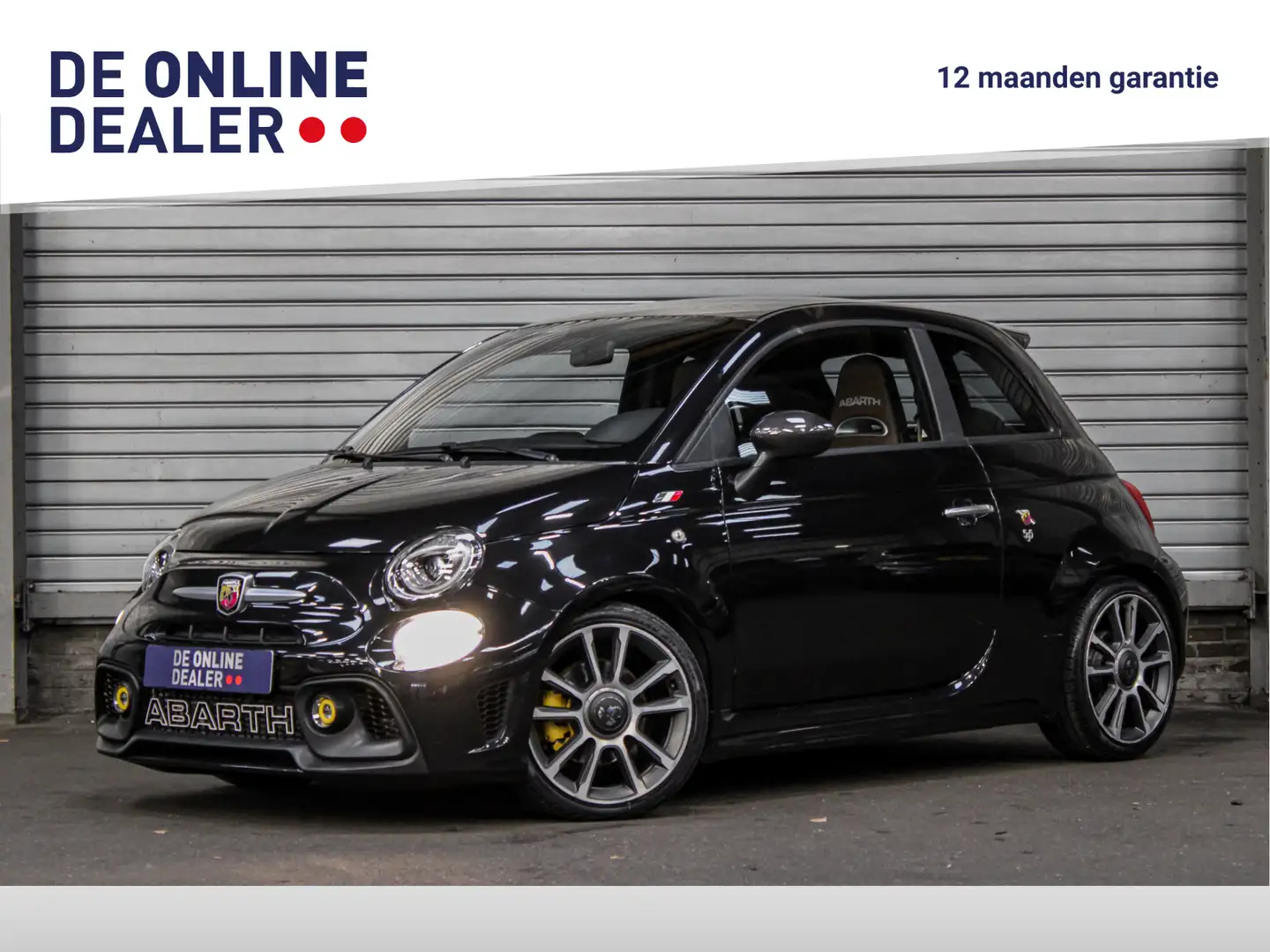 Fiat 500 Abarth 1.4 200PK Turismo |Beats|Carplay|Leder| Чёрный - 1