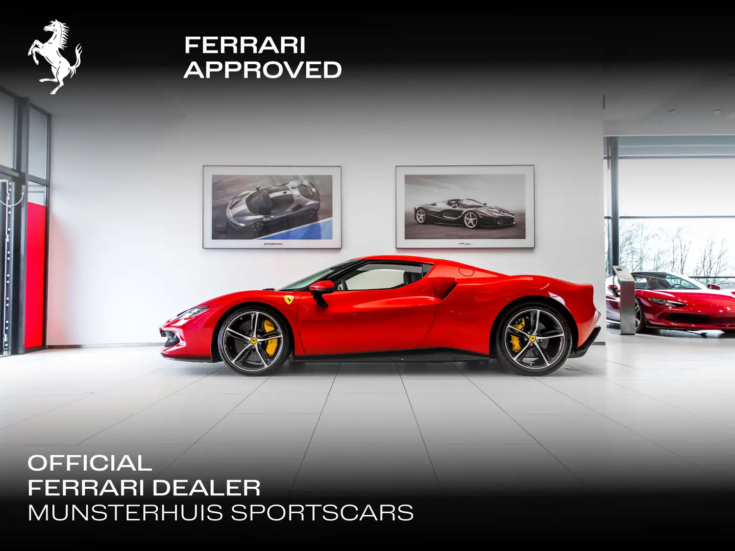Ferrari 296 GTB ~Ferrari Munsterhuis~ Kırmızı - 1