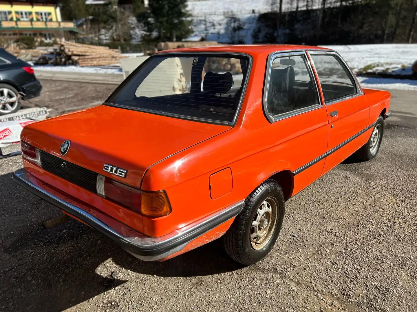 BMW 316 (E21) Erstbesitz Portocaliu - 2