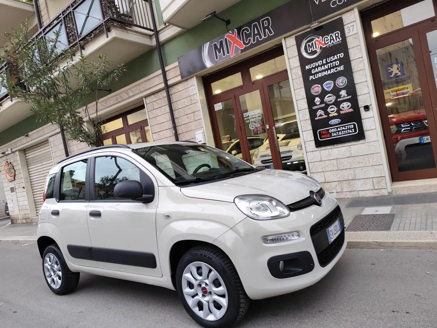 Fiat Panda 0.9 TwinAir Turbo Natural Power METANO Beige - 1