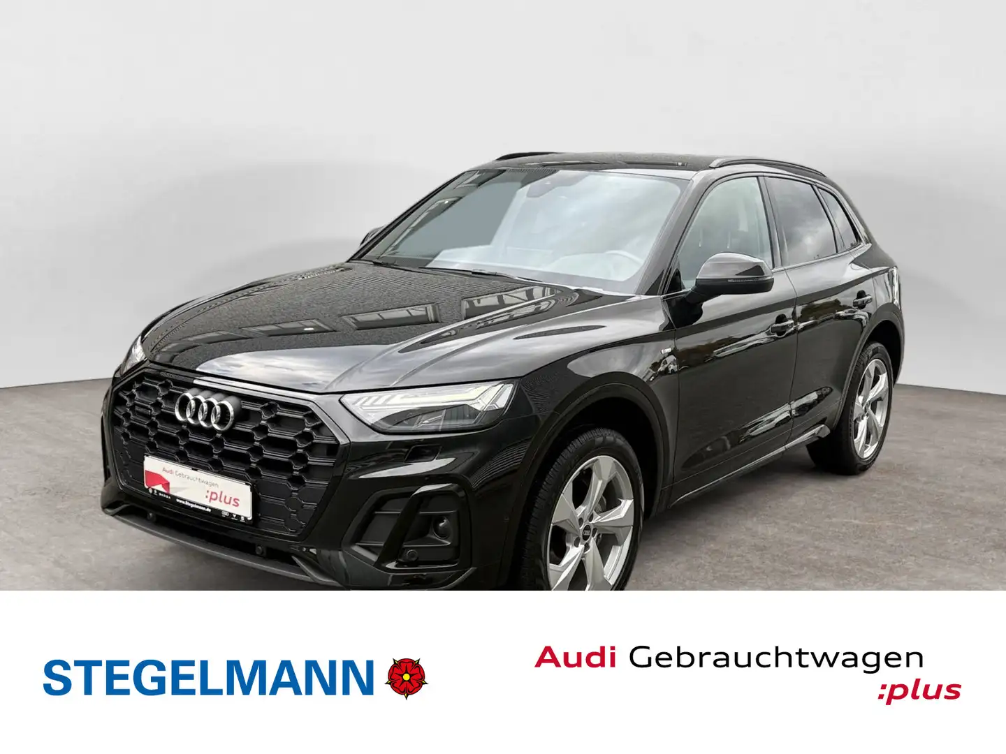Audi Q5 40 TDI qu. S-tronic S-Line *Matrix-LED*Navi* Noir - 1
