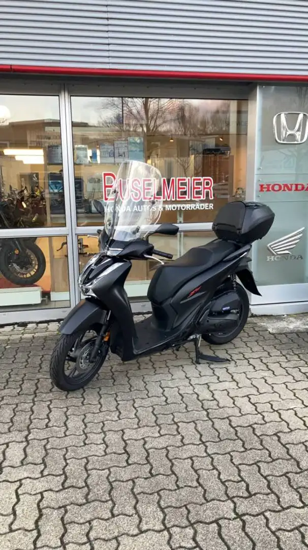 Honda SH 125 ABS Windschild Schwarz - 1