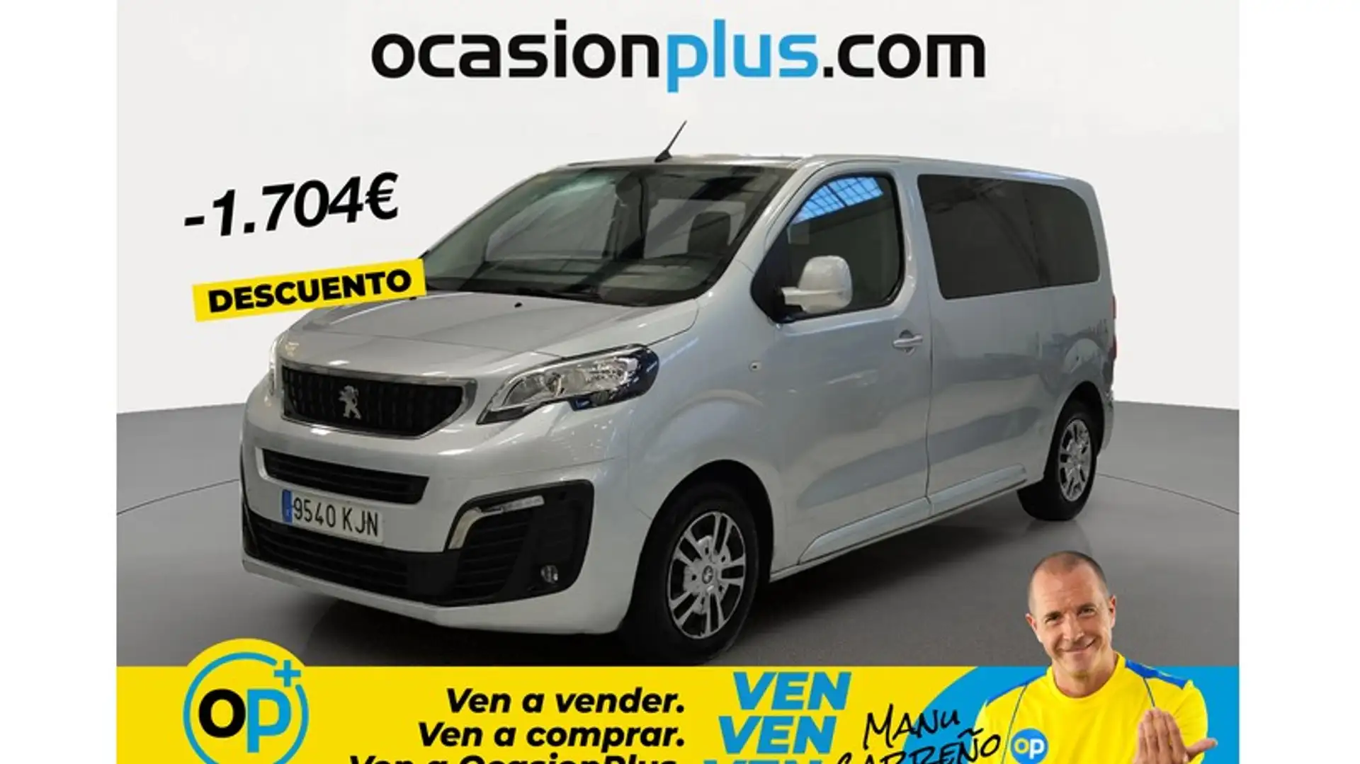 Peugeot Traveller 1.6BlueHDI Business Standard 115 Gris - 1