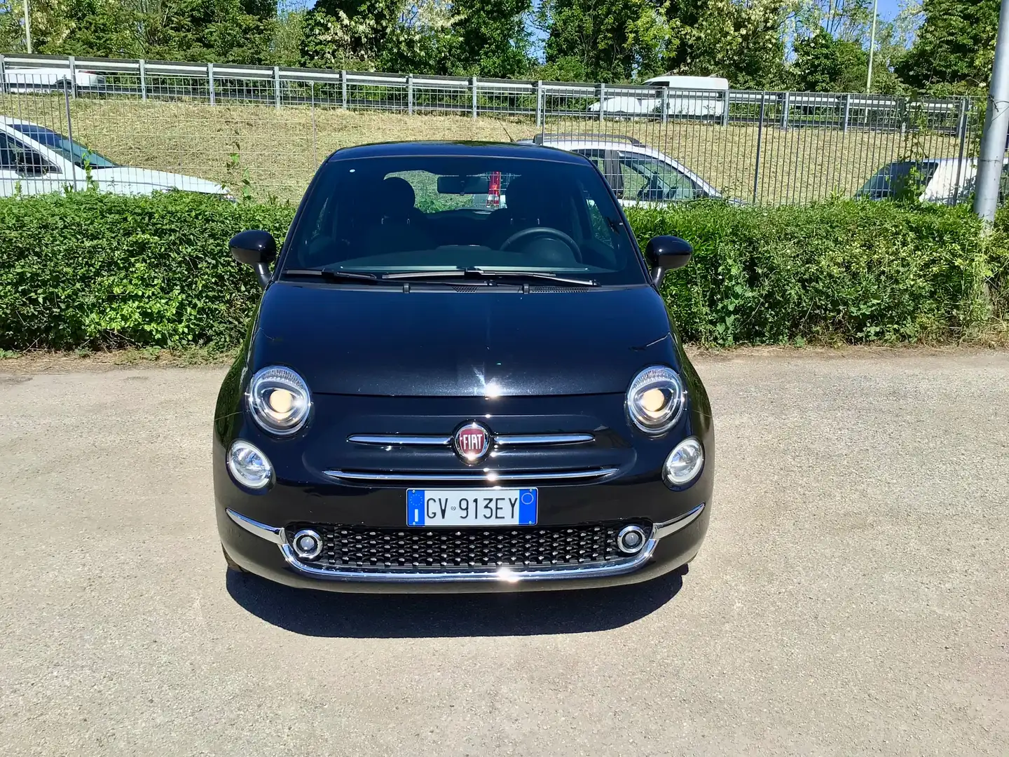 Fiat 500 500  1.0 hybrid Dolcevita 70cv Tetto Panoramico Nero - 2
