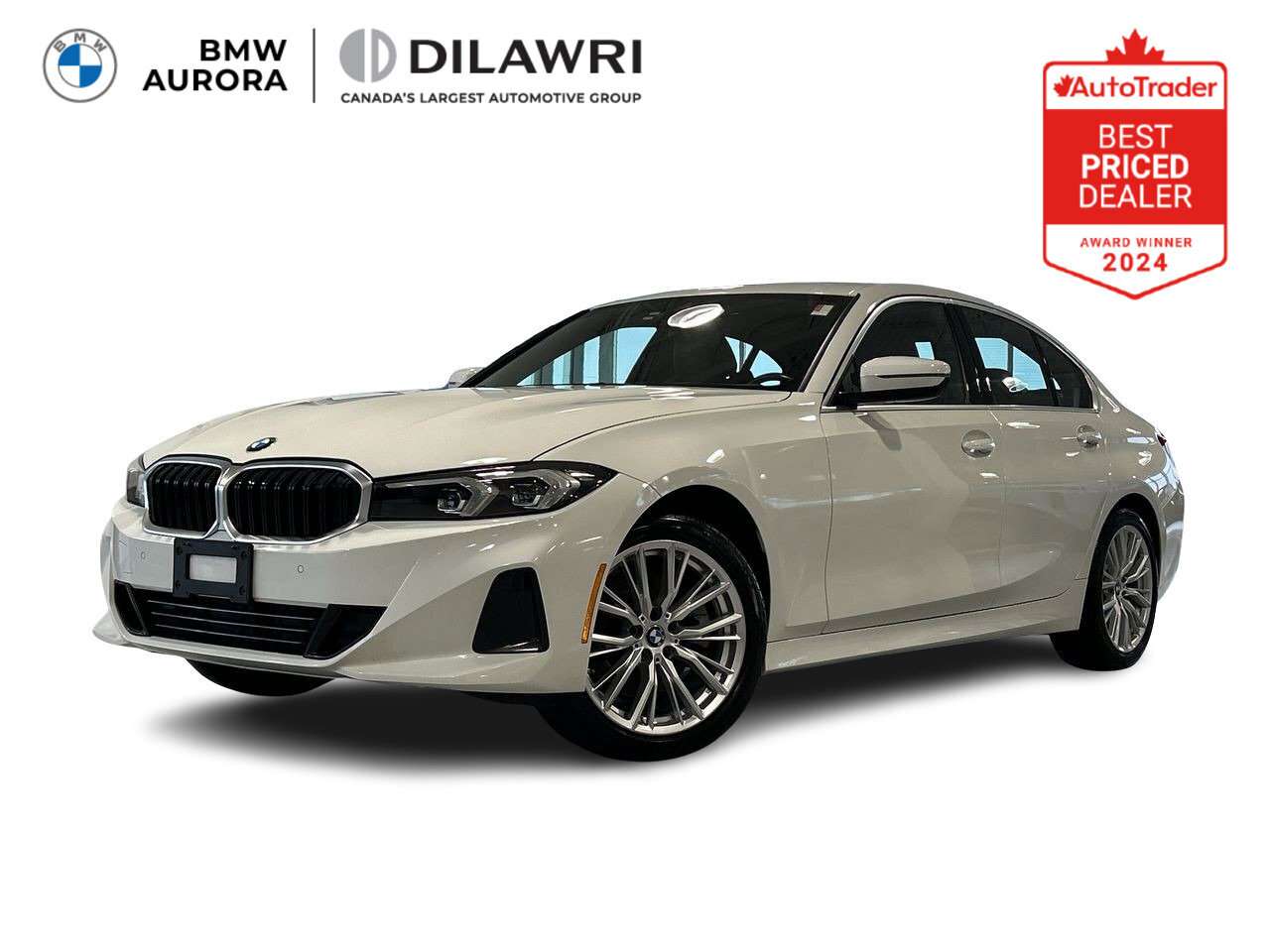 2023 BMW 3 Series xDrive Sedan Oak Grain Open-Pored Wood Trim | Fron