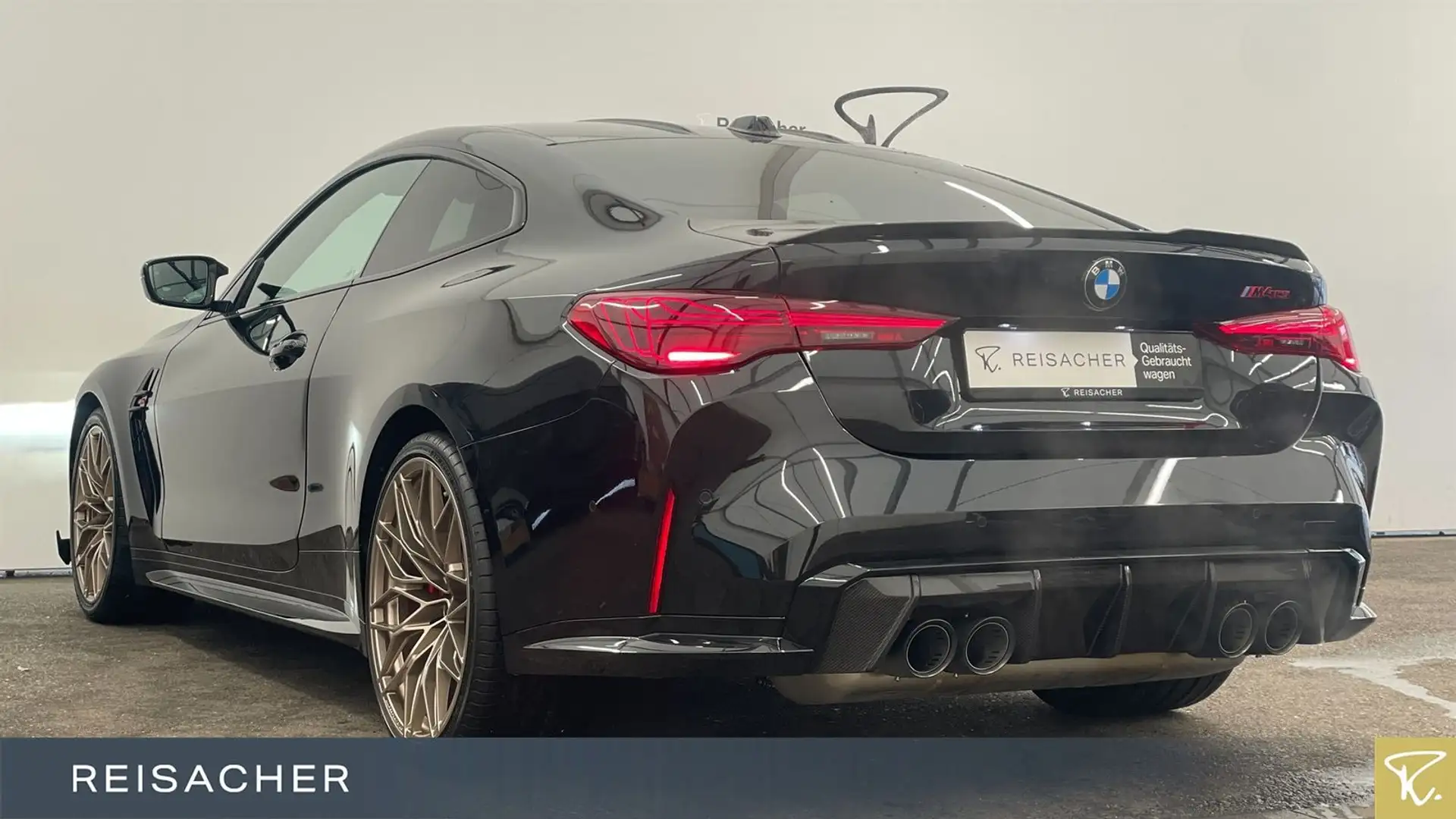 BMW M4 A CS Coupé el.Sitz+Mem,Leder,Autom Schwarz - 2