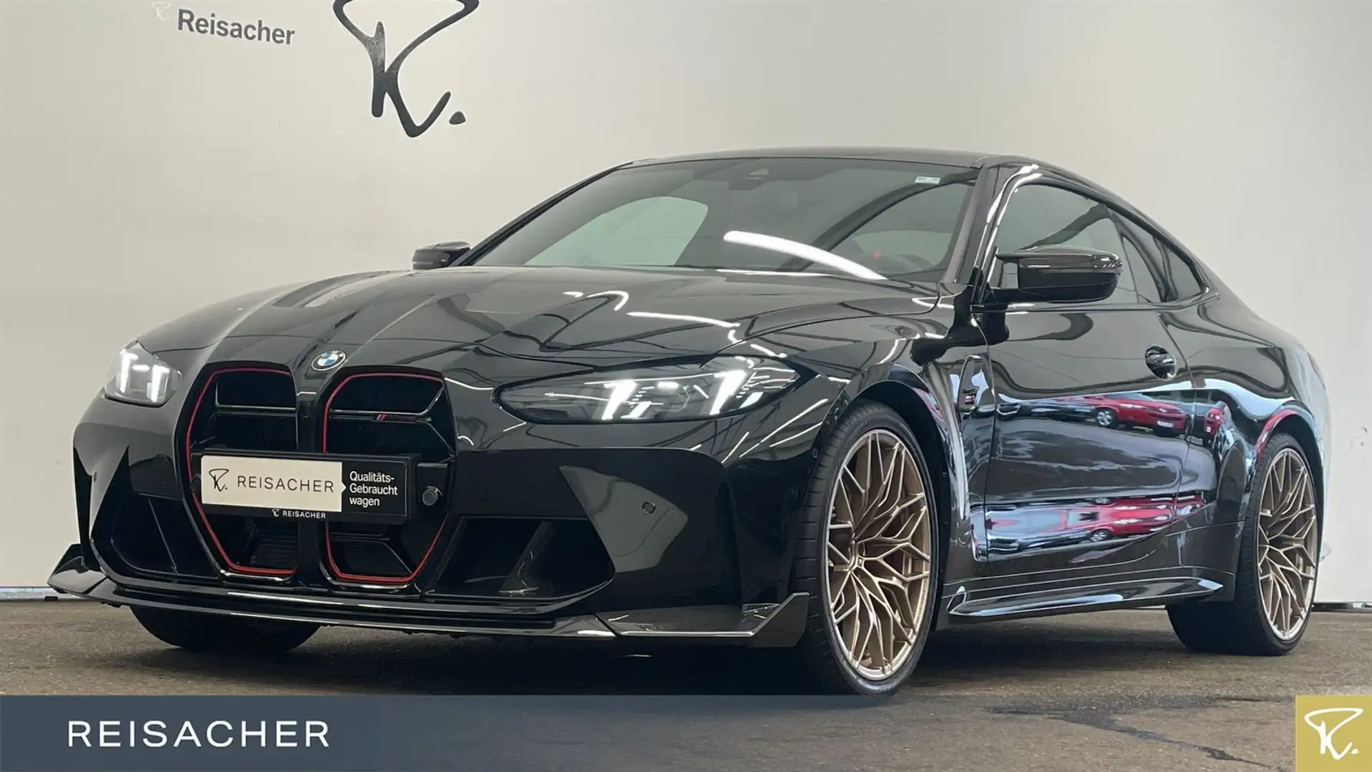 BMW M4 A CS Coupé el.Sitz+Mem,Leder,Autom Schwarz - 1