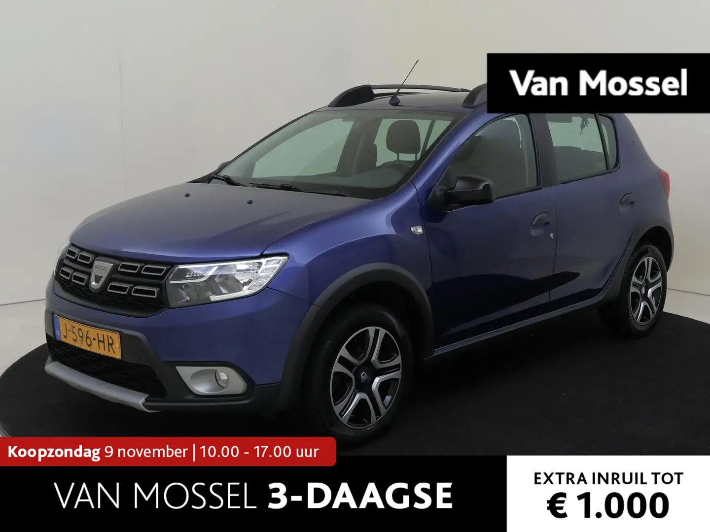 Dacia Sandero 1.0 TCe Bi-Fuel Stepway Serie Limitee 15th Anniv. Blauw - 1