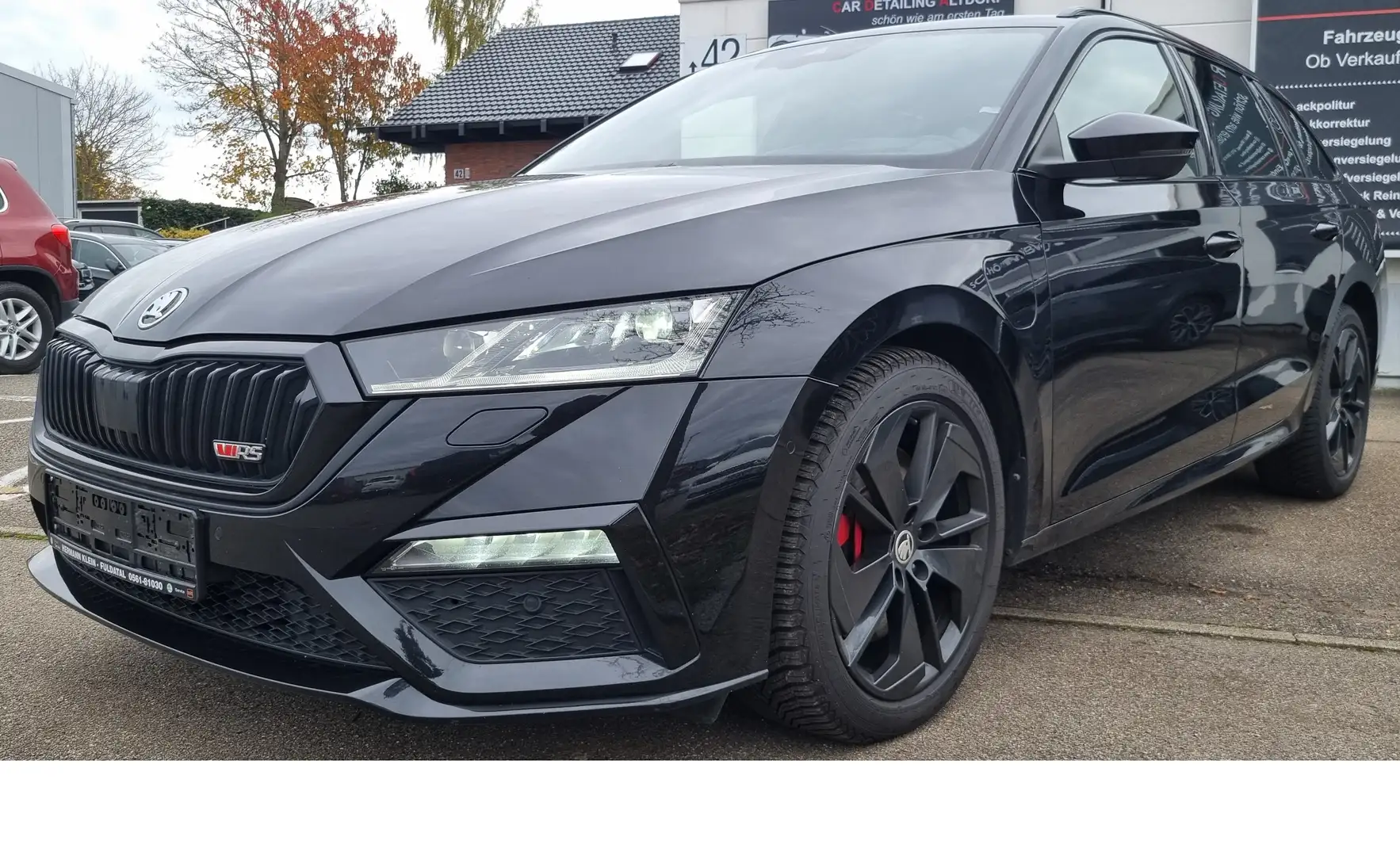 Skoda Octavia RS iV DCC StandHz LederAlcantara Kamera HUD Canton Zwart - 1