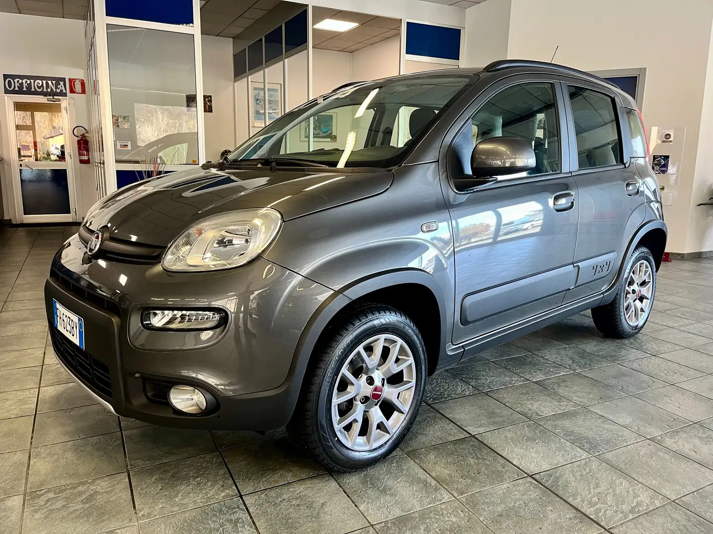 Fiat Panda 4x4 1.3 mjt 95 CV-EURO 6-NEOPATENTATI- Grigio - 2