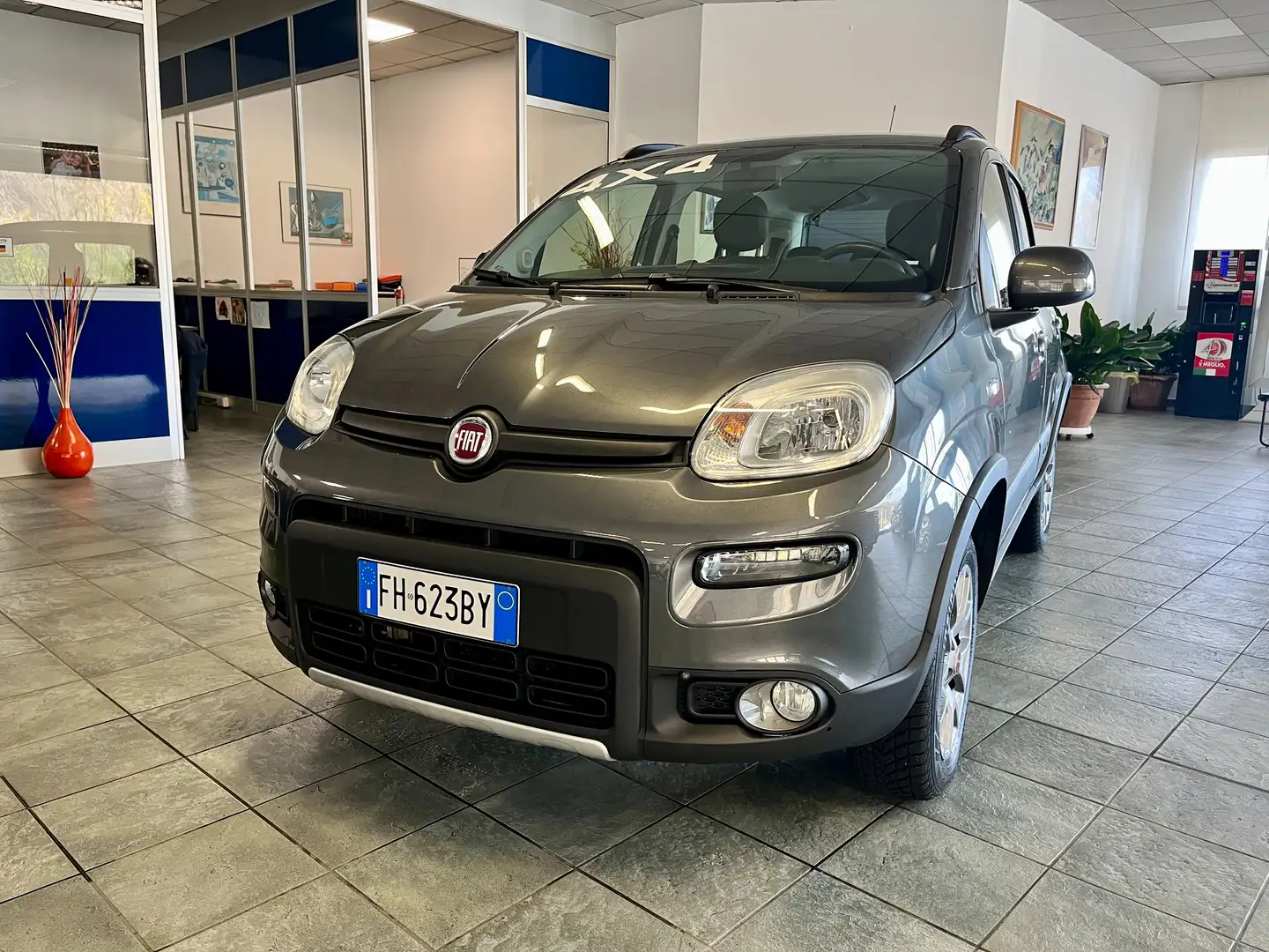 Fiat Panda 4x4 1.3 mjt 95 CV-EURO 6-NEOPATENTATI- Grigio - 1