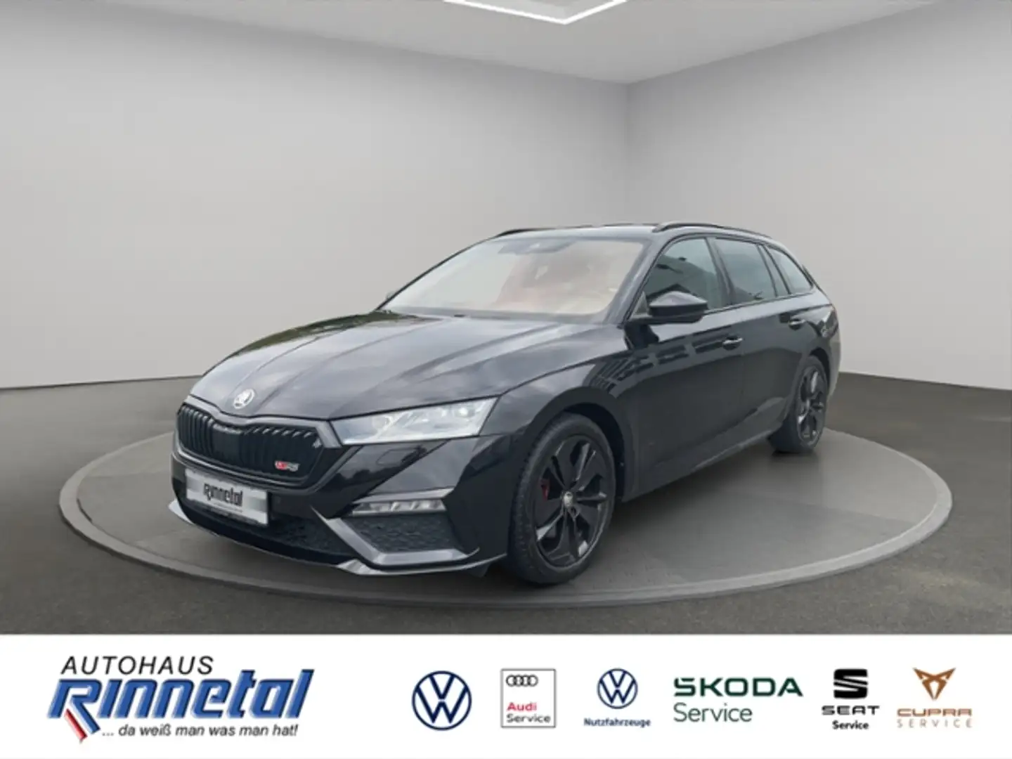 Skoda Octavia Combi 2.0 TDI DPF GSG RS AHK+ACC+HUD+NAVI+MATRIX Schwarz - 1