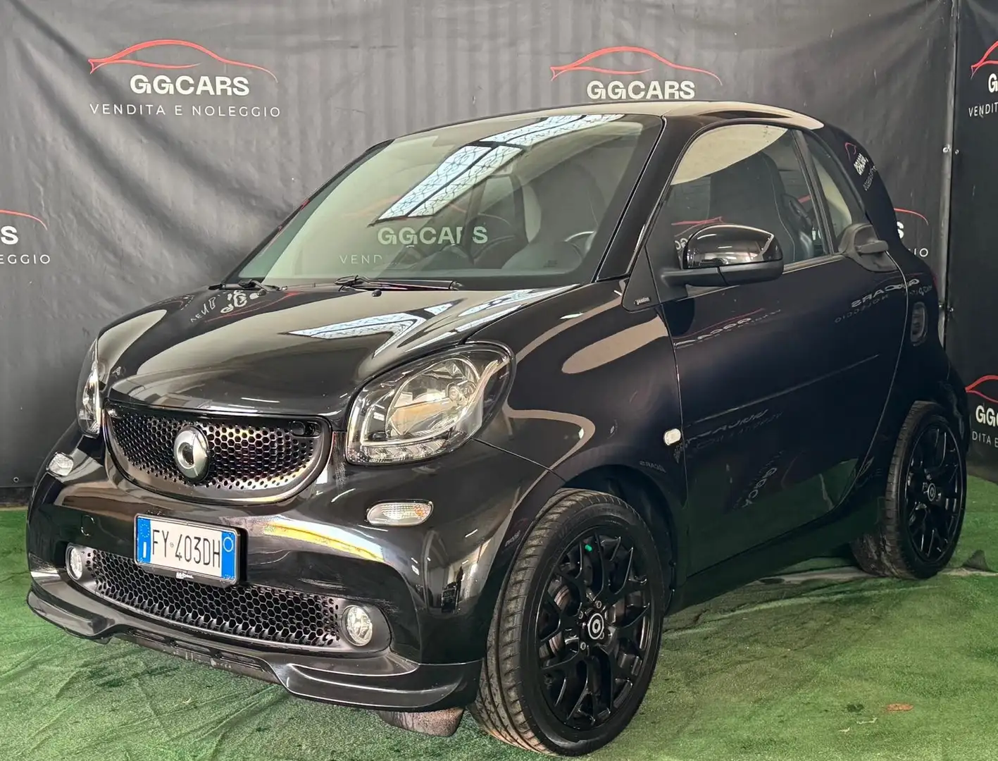 smart forTwo 90 0.9 Turbo twinamic Urbanrunner Nero - 1