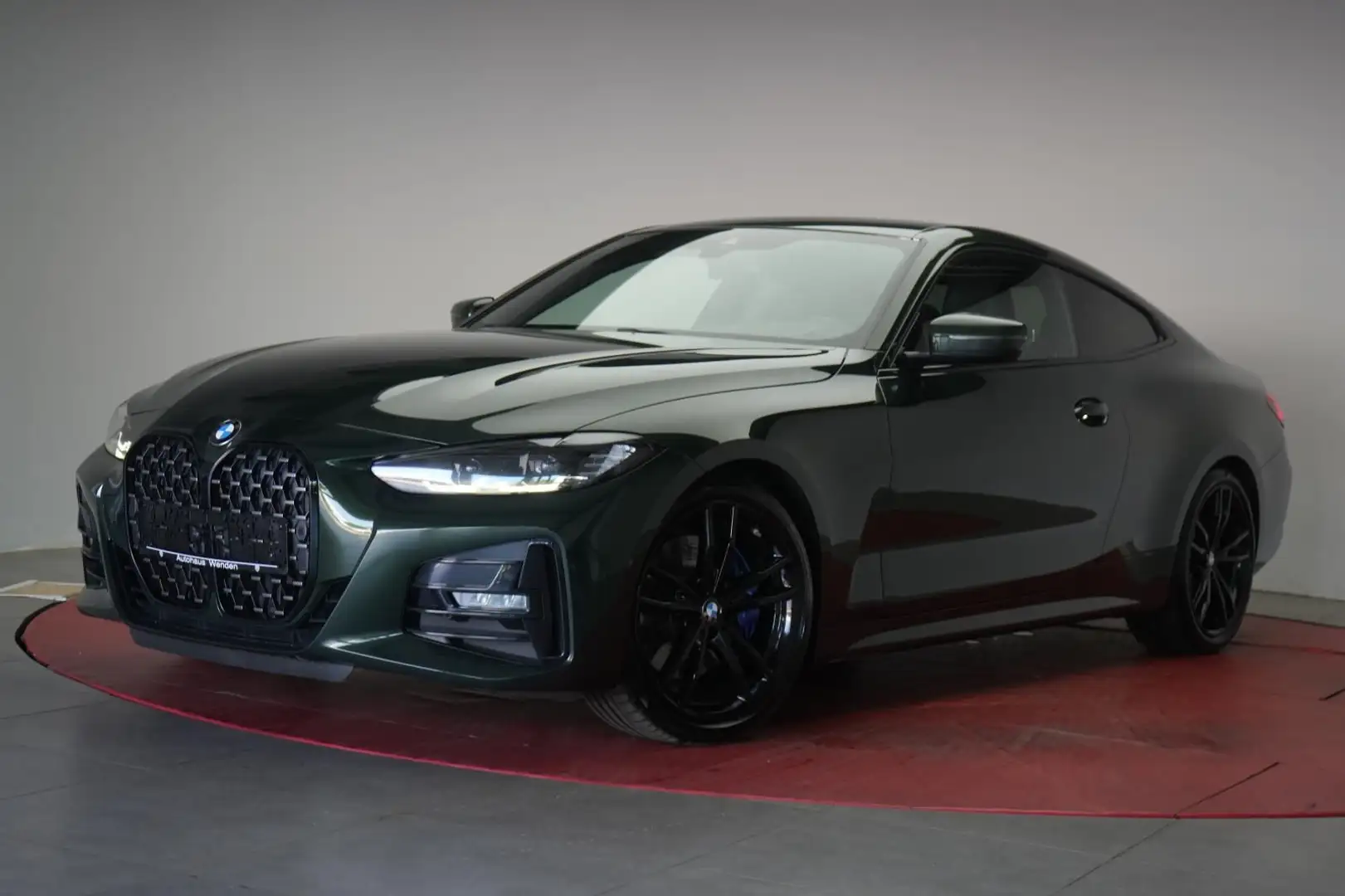 BMW 420 d Coupe M Sport Navi/Temp/Virtual/Side Yeşil - 2