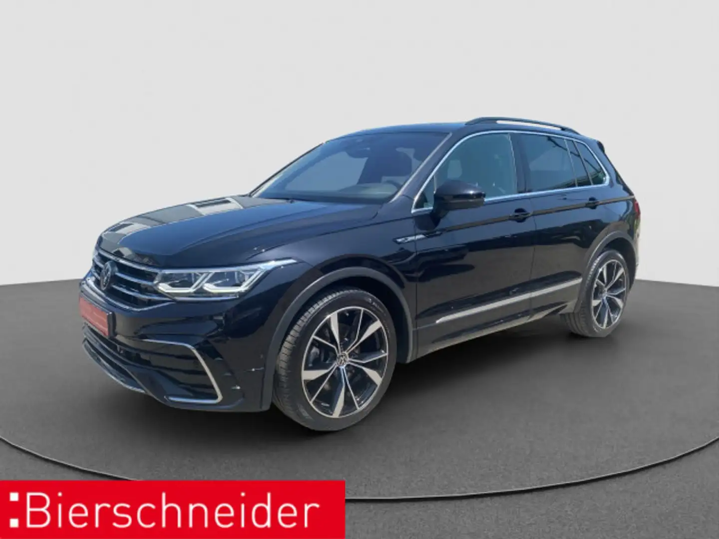 Volkswagen Tiguan 2.0 TDI DSG 4Mo R-Line AHK PANO STAND 20 Schwarz - 1