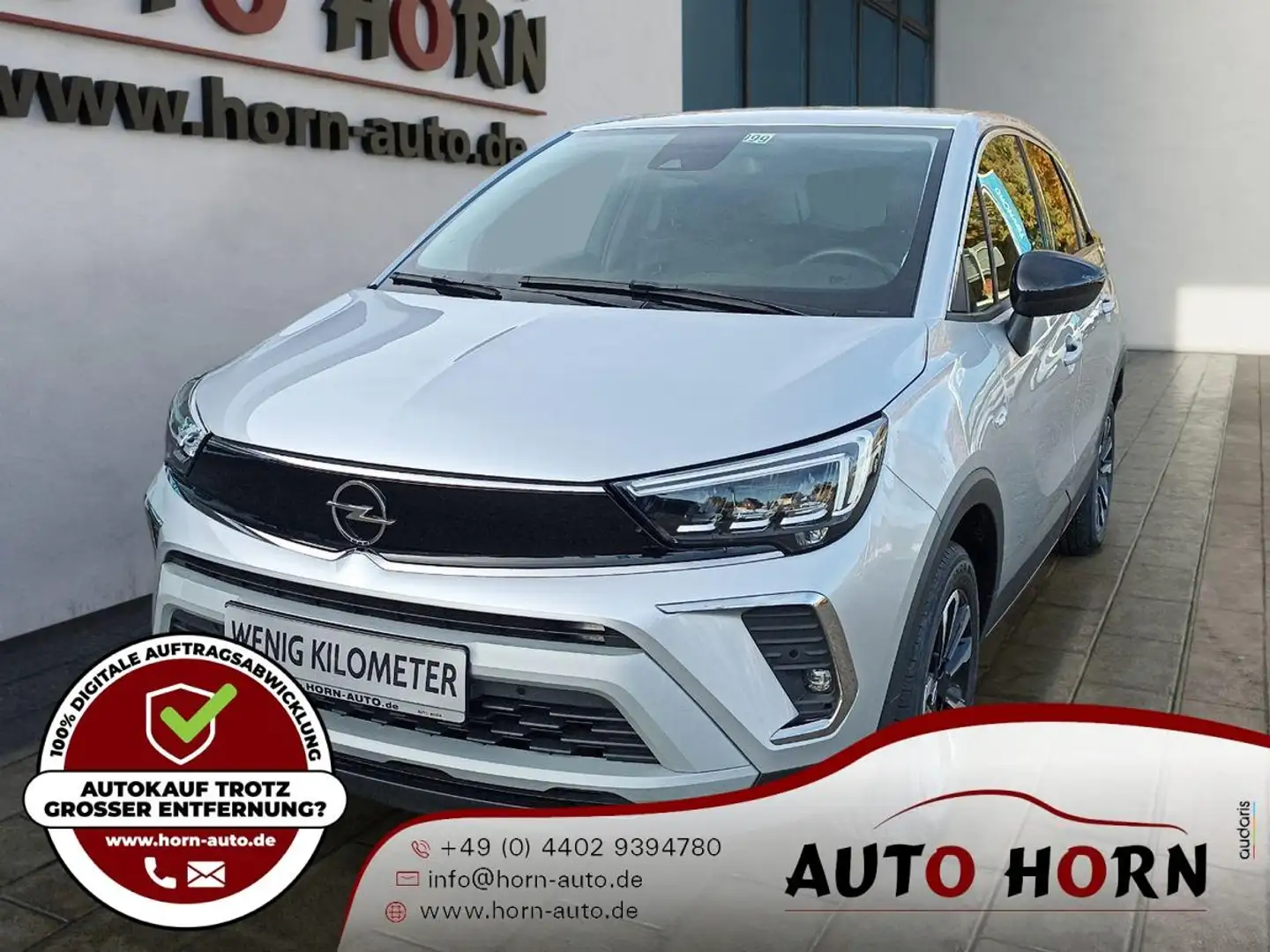 Opel Crossland 1.2 Elegance*beh.FS*SHZ*LHZ*Kamera*Ergo Grau - 1