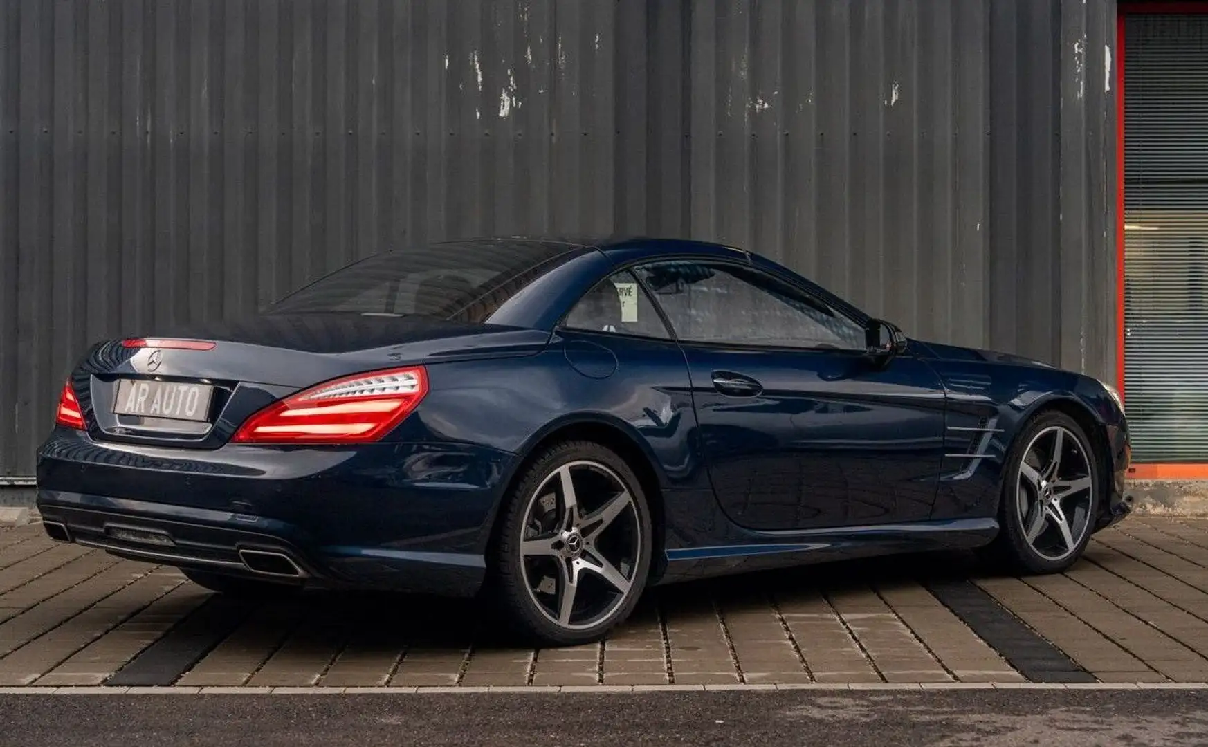 Mercedes-Benz SL 400 Classe 400 Roadster V6 3.0 Biturbo 333 CH Origine france entretien complet mercedes carbone beaucoup d'options Blau - 2