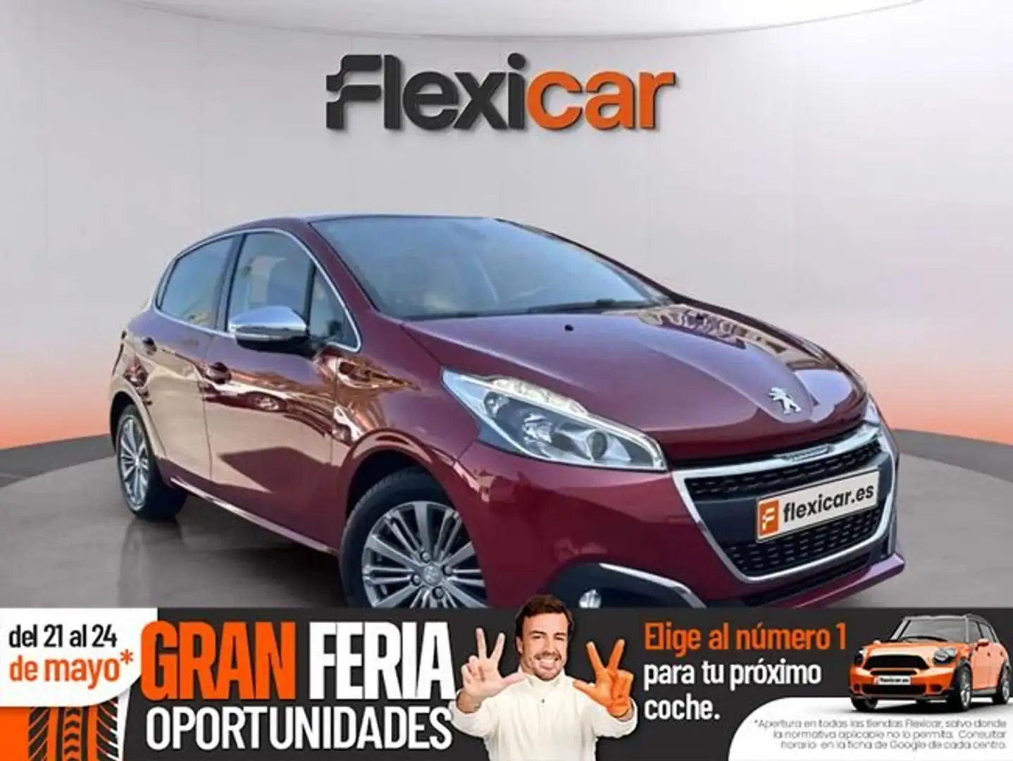 Peugeot 208 1.2 PureTech Allure 82 Burdeos - 1