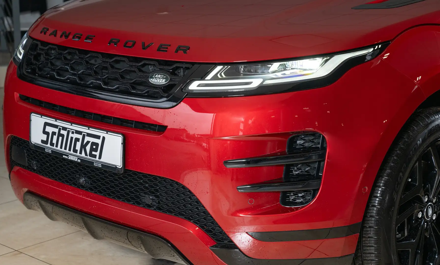 Land Rover Range Rover Evoque D180 R-Dynamic HSE Leder ACC 360°Kamera Pano. Kırmızı - 2