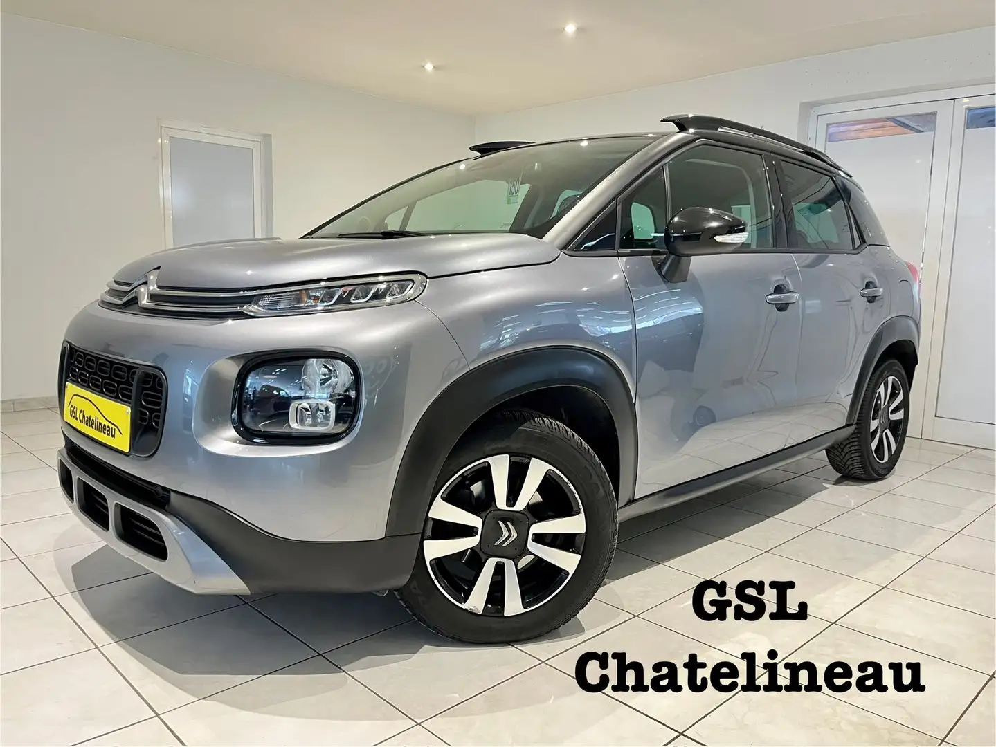 Citroen C3 Aircross 1.2i 110cv EAT6 Gris Automatique Navi/Clim/Carplay Gris - 1