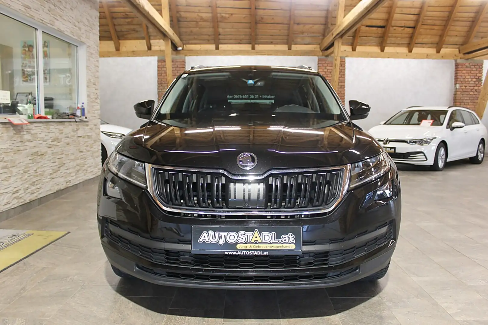 Skoda Kodiaq 2.0 TDI Style 4x4/LEDER-AHV-NAVI-TOP!! Schwarz - 2