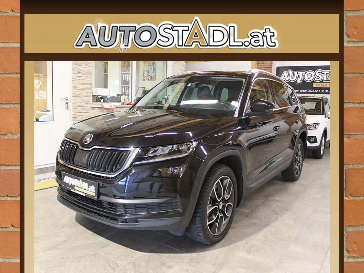Skoda Kodiaq 2.0 TDI Style 4x4/LEDER-AHV-NAVI-TOP!! Schwarz - 1