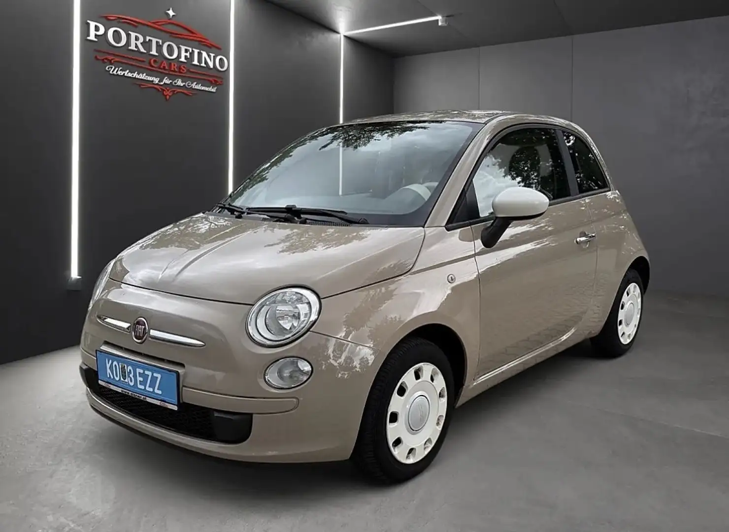 Fiat 500 1,2 Beige - 2