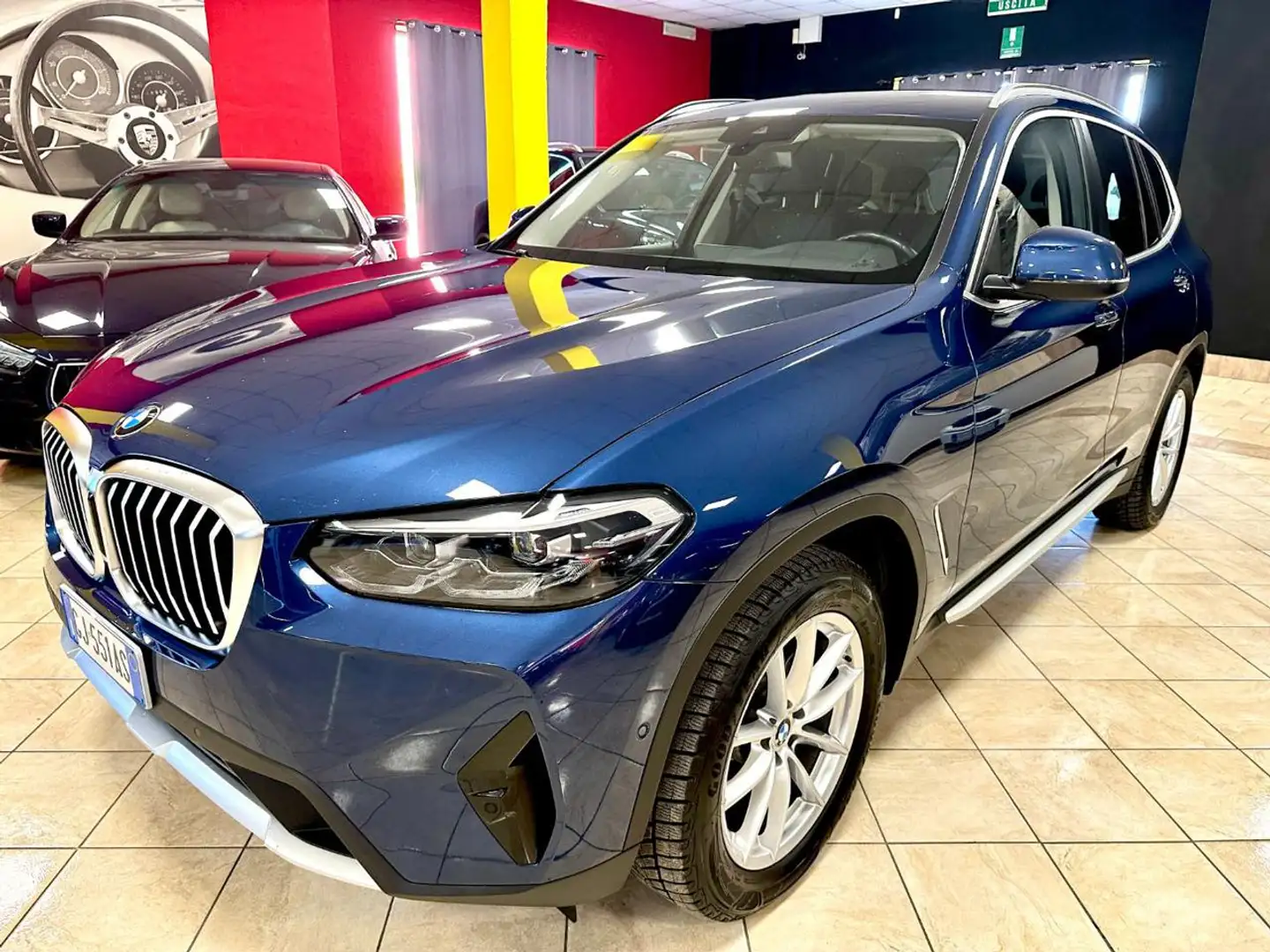 BMW X3 xDrive20d 48V NEW MODEL - UNICO PROPRIETARIO Blu/Azzurro - 1