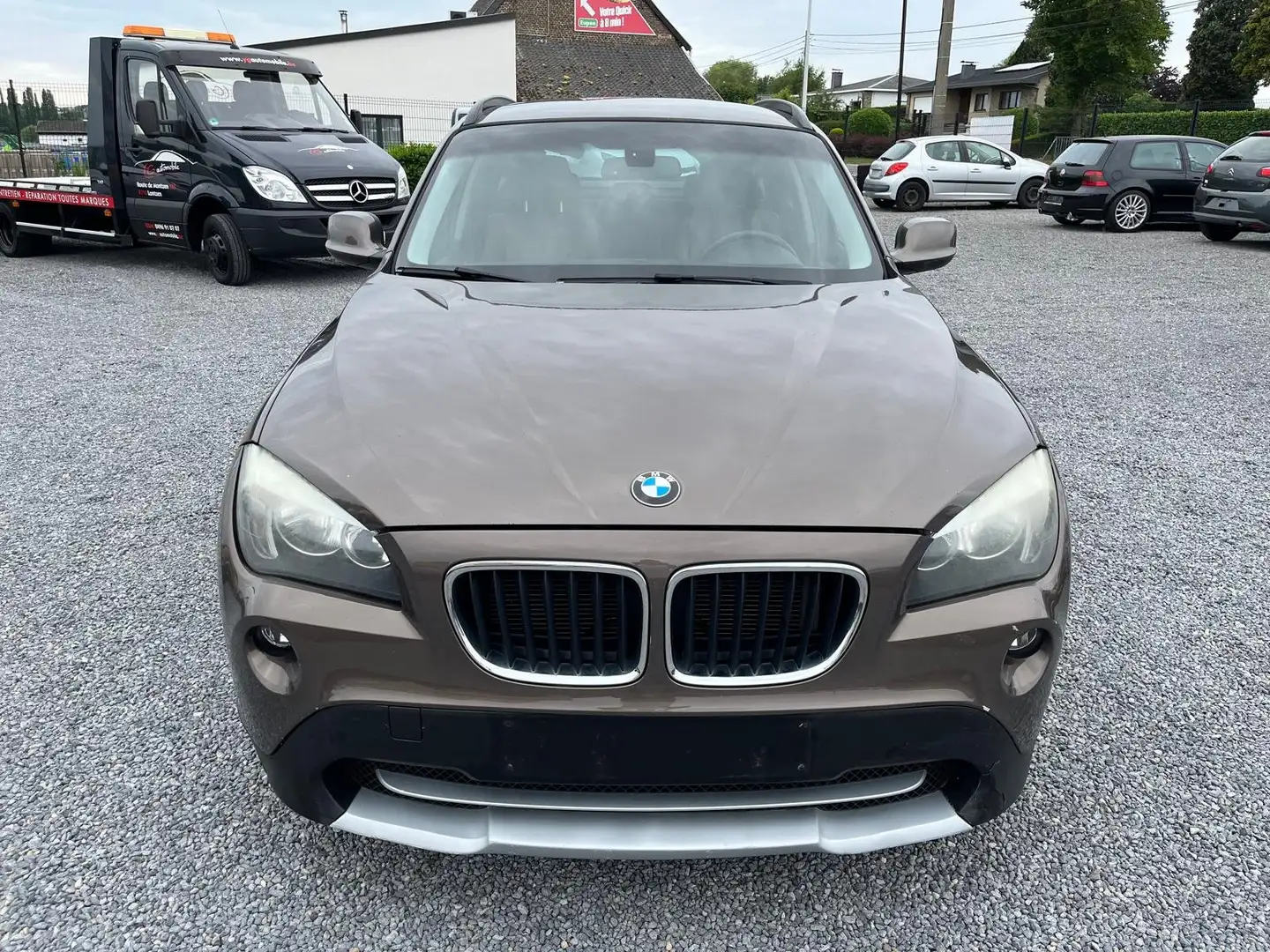 BMW X1 2.0 d SDRIVE18 136CV ANNEE 2012 MARCHAND OU EXPORT Brun - 2