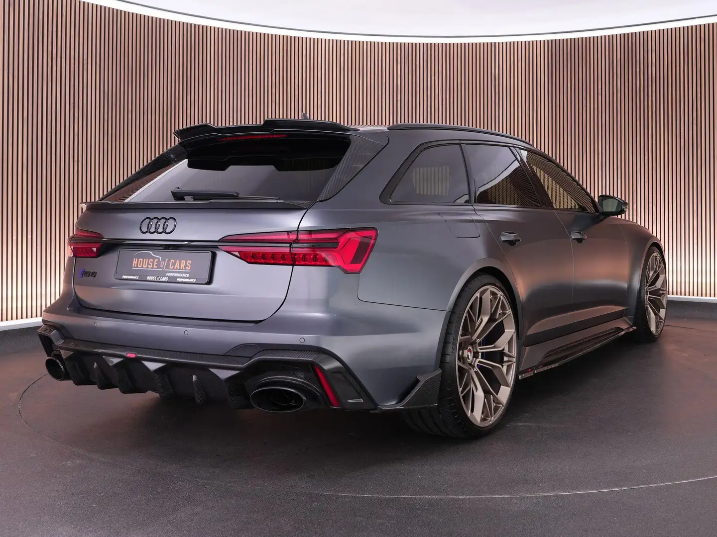 Audi RS6 Avant 600pk TFSI quattro |Urban bodykit|Eventuri i Grijs - 2