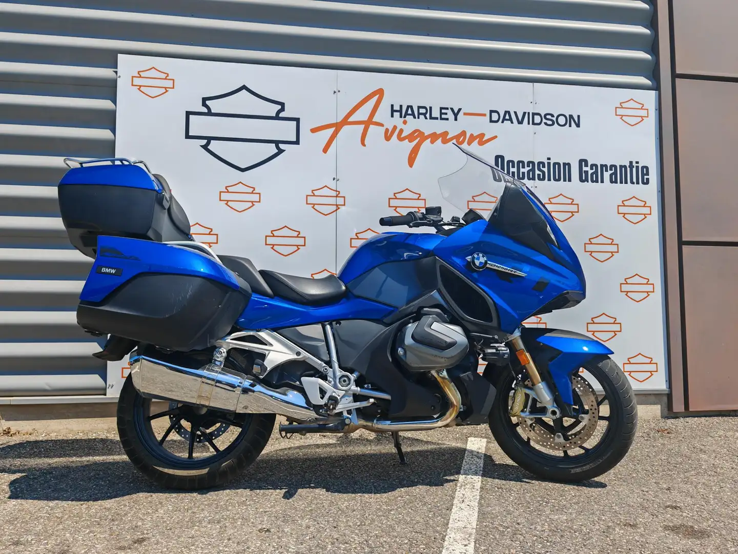 BMW R 1250 RT Bleu - 1
