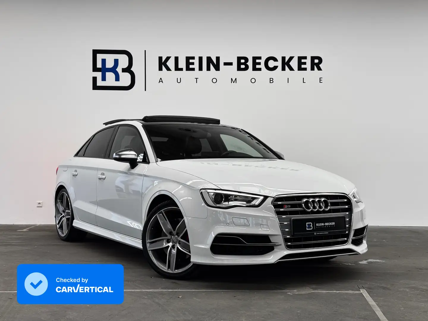 Audi S3 Limousine S-Tr. q. *Pano*B&O*Magnetic*Tempoma Blanc - 1